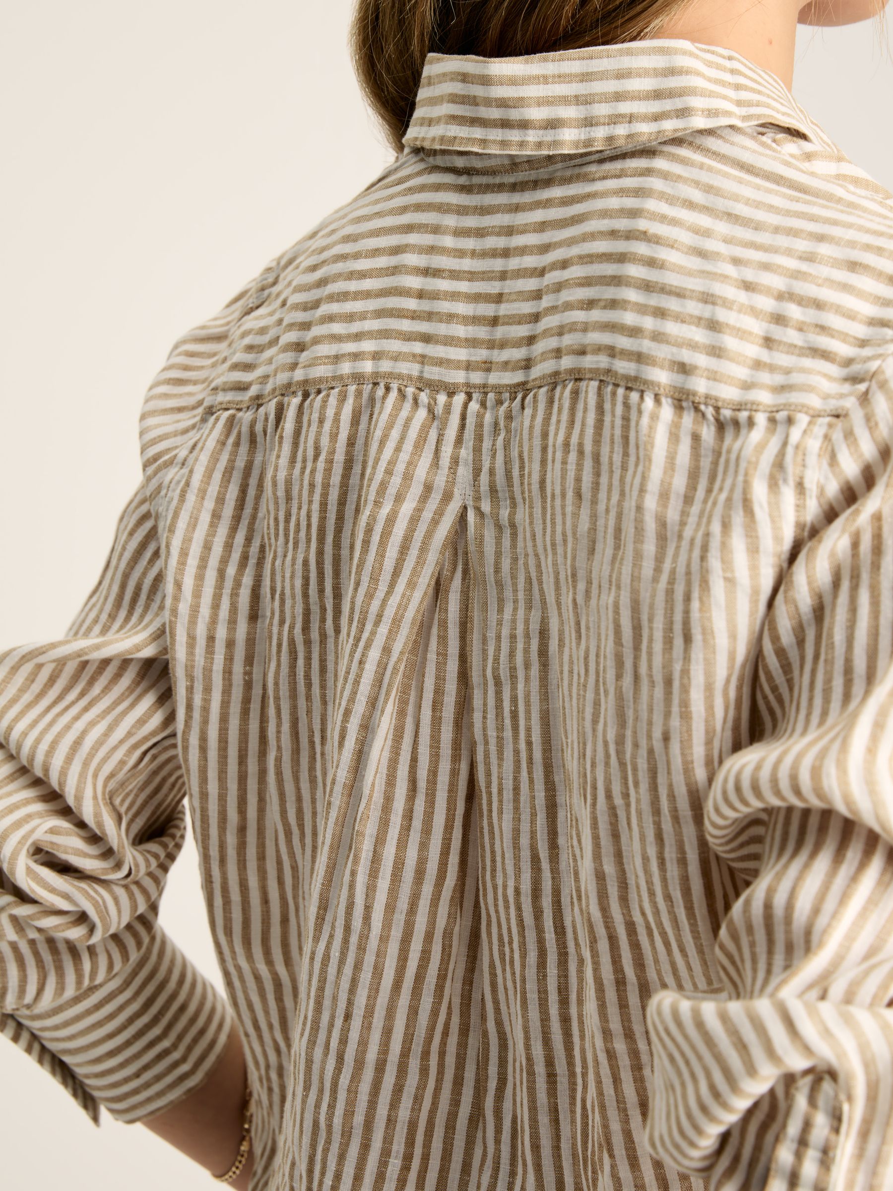 トップス LINEN WOOL SET UP Wax London Wool Brush Stripe Wilde Jumper