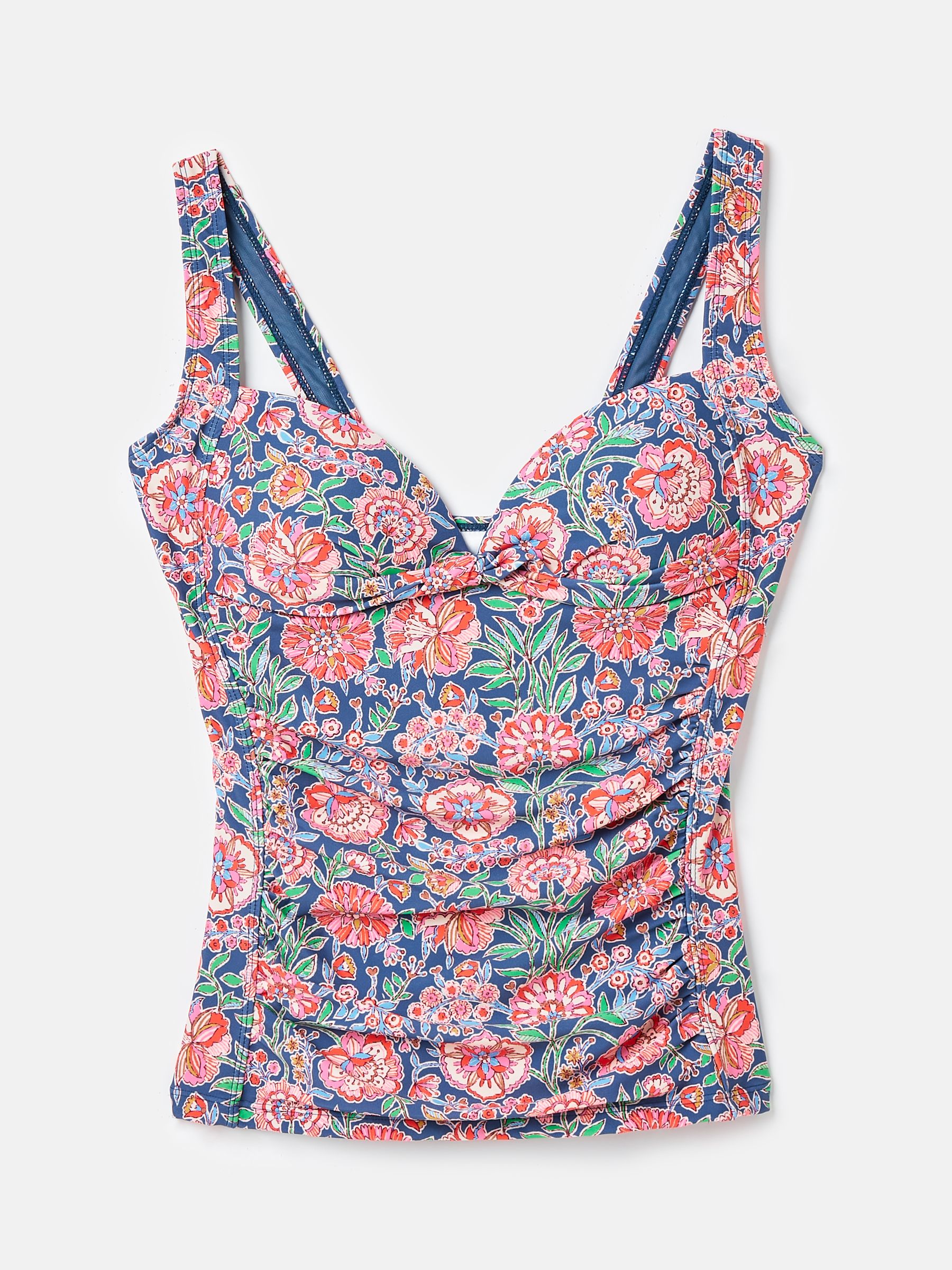 Jasmine Pink & Navy Tankini Top - Image 6 of 6