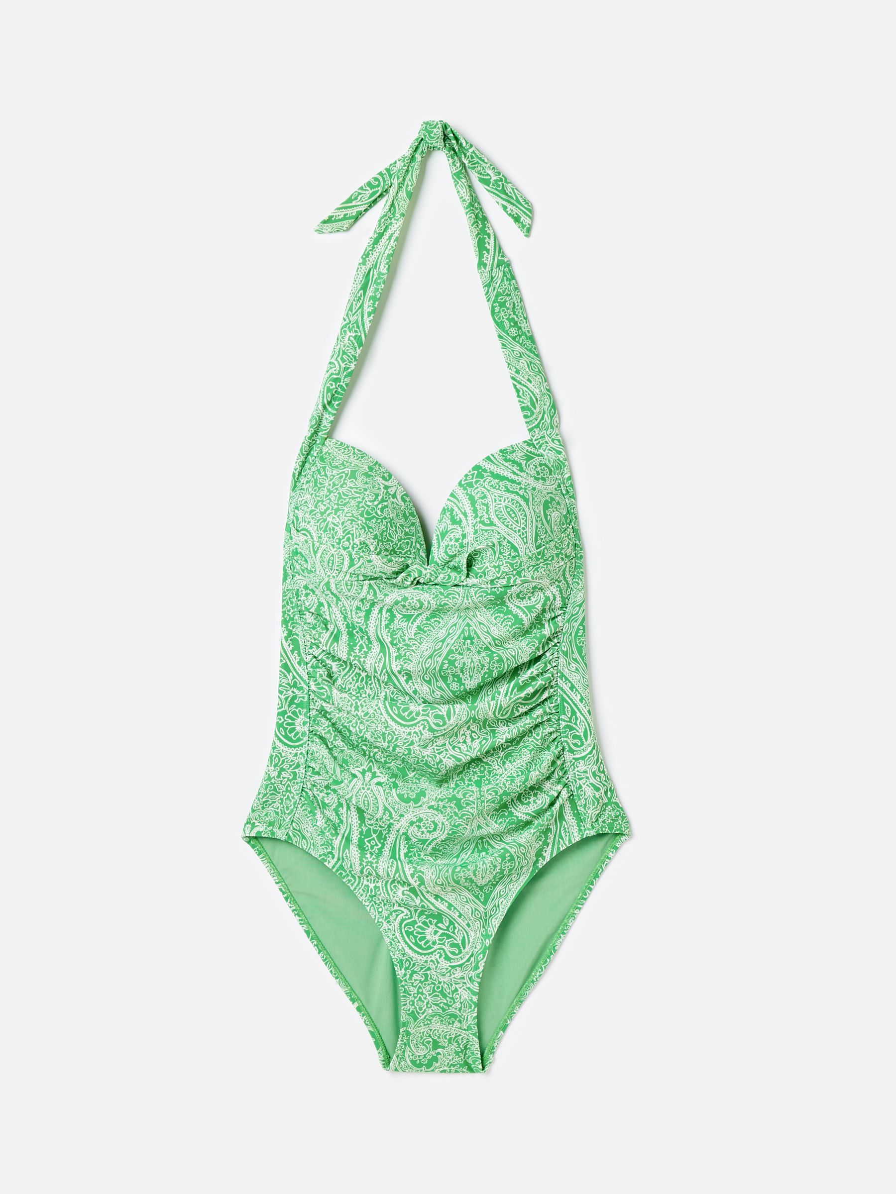 Jasmine Green & White Printed Swimsuit - Image 8 of 8