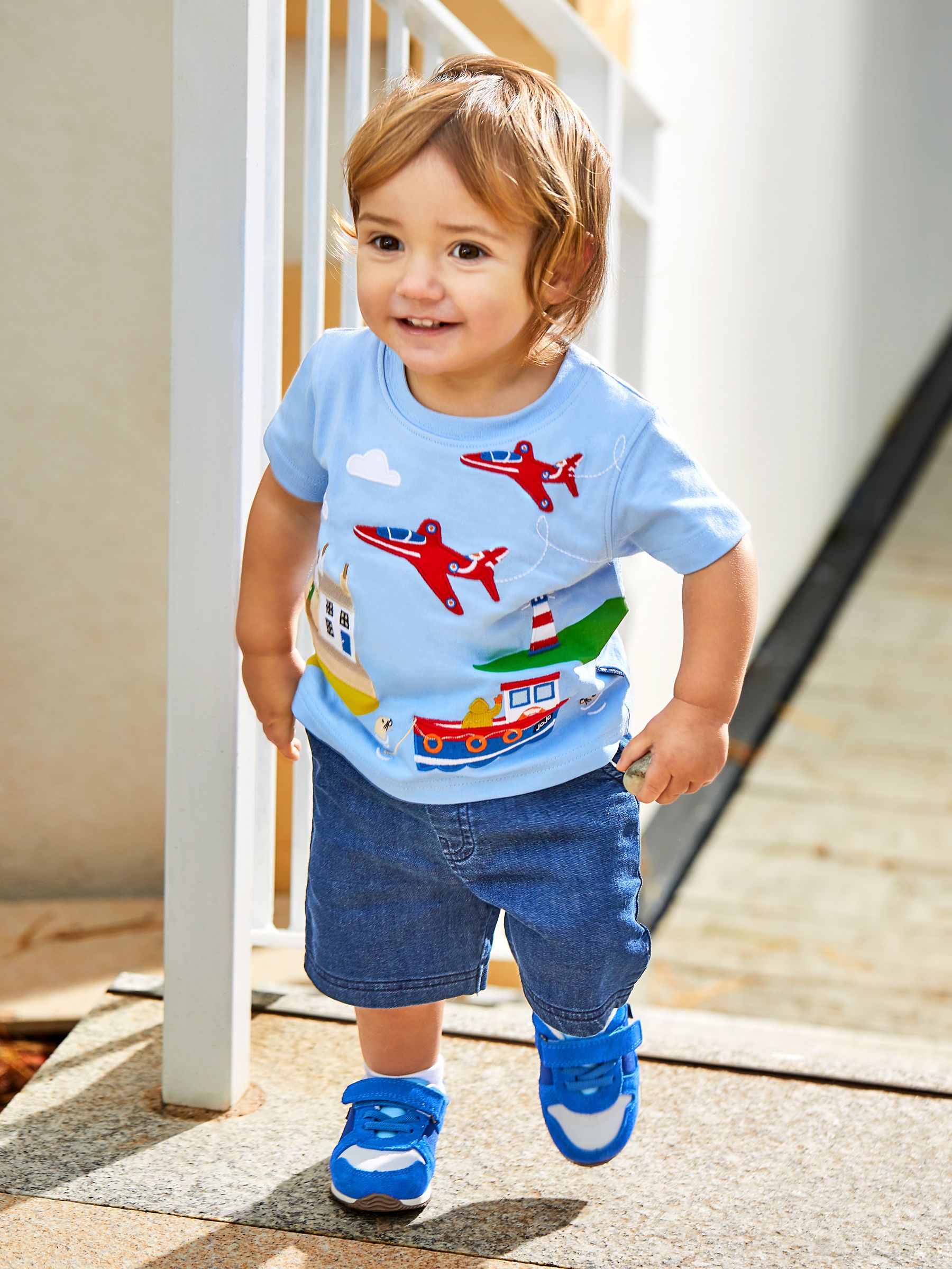 Blue Riptape Trainers - Image 2 of 4