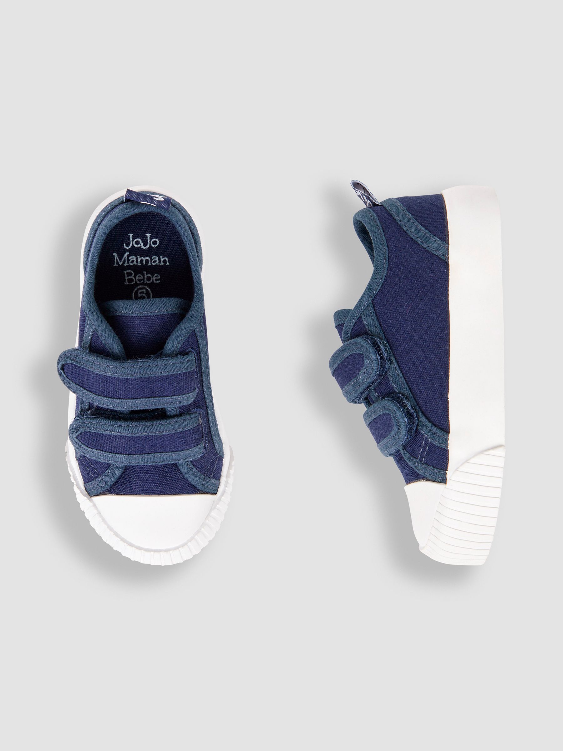 Navy Blue Canvas Pumps - Image 3 of 5