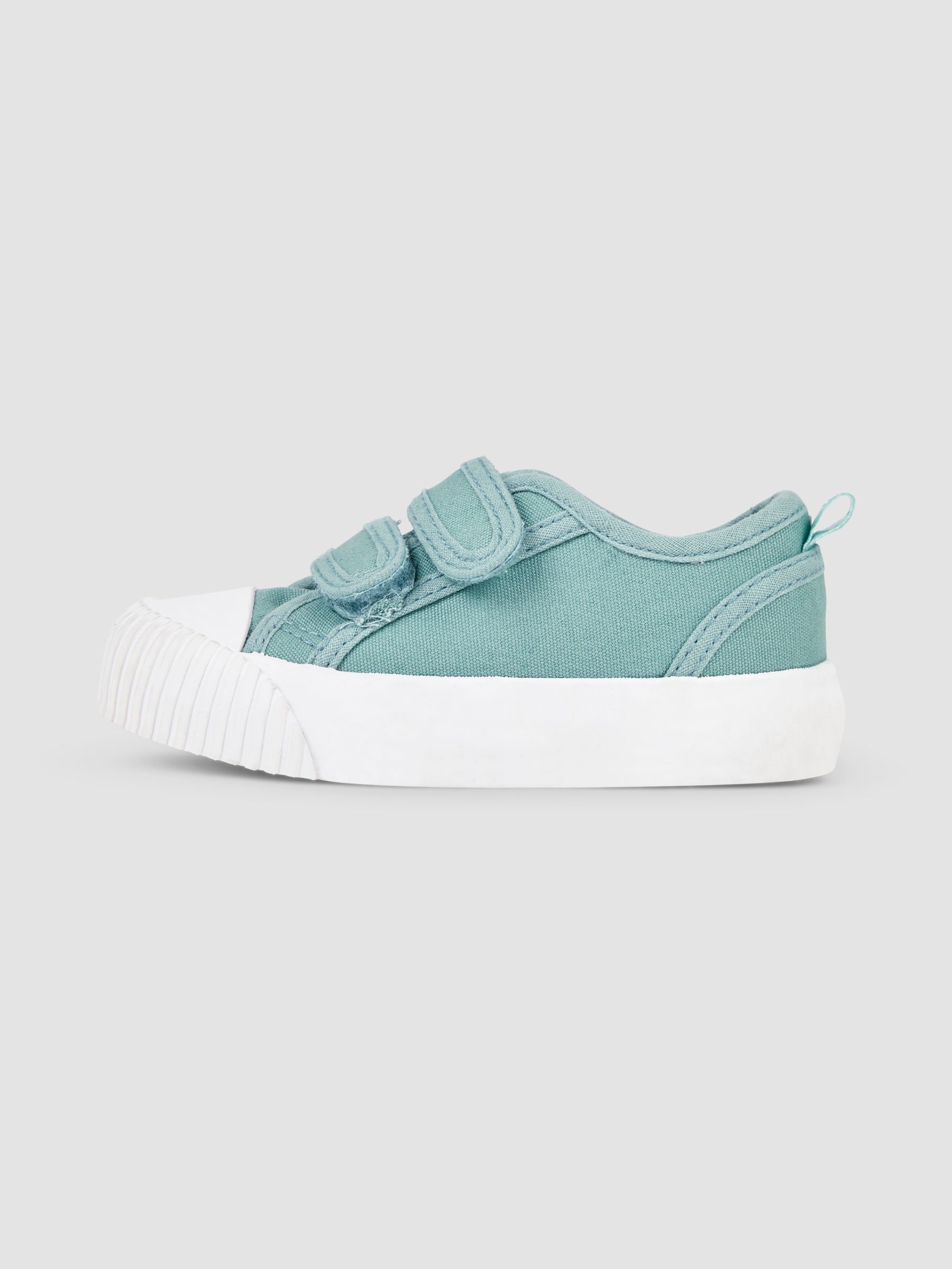 Khaki Green Canvas Pumps - Image 5 of 5