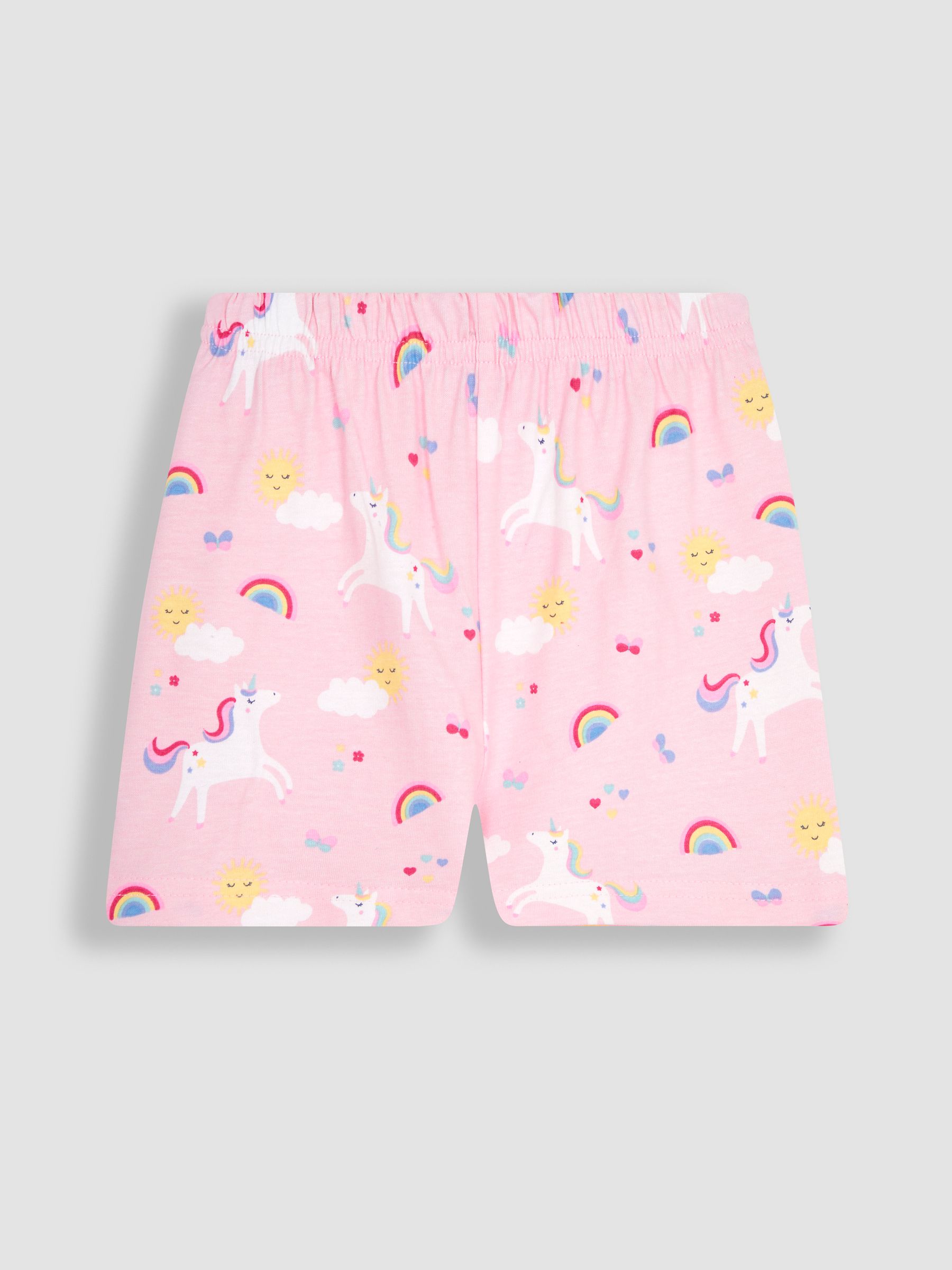2-Pack Unicorn Jersey Pyjamas in Pink - Image 6 of 9
