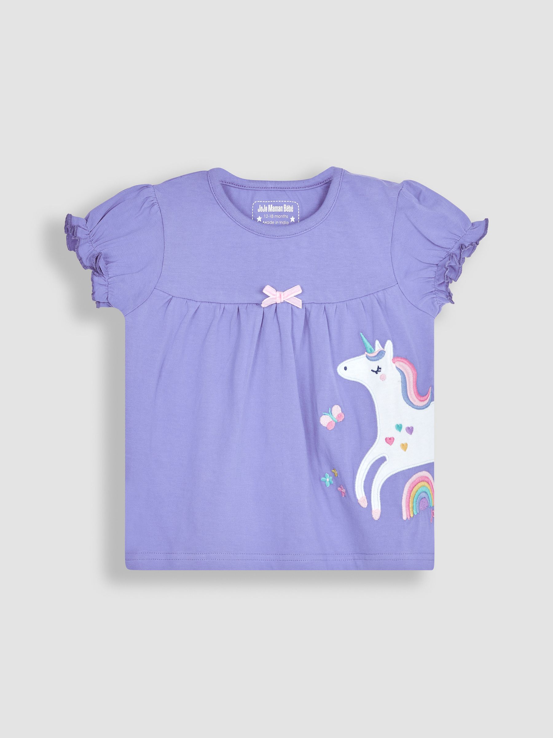 2-Pack Unicorn Jersey Pyjamas in Pink - Image 7 of 9
