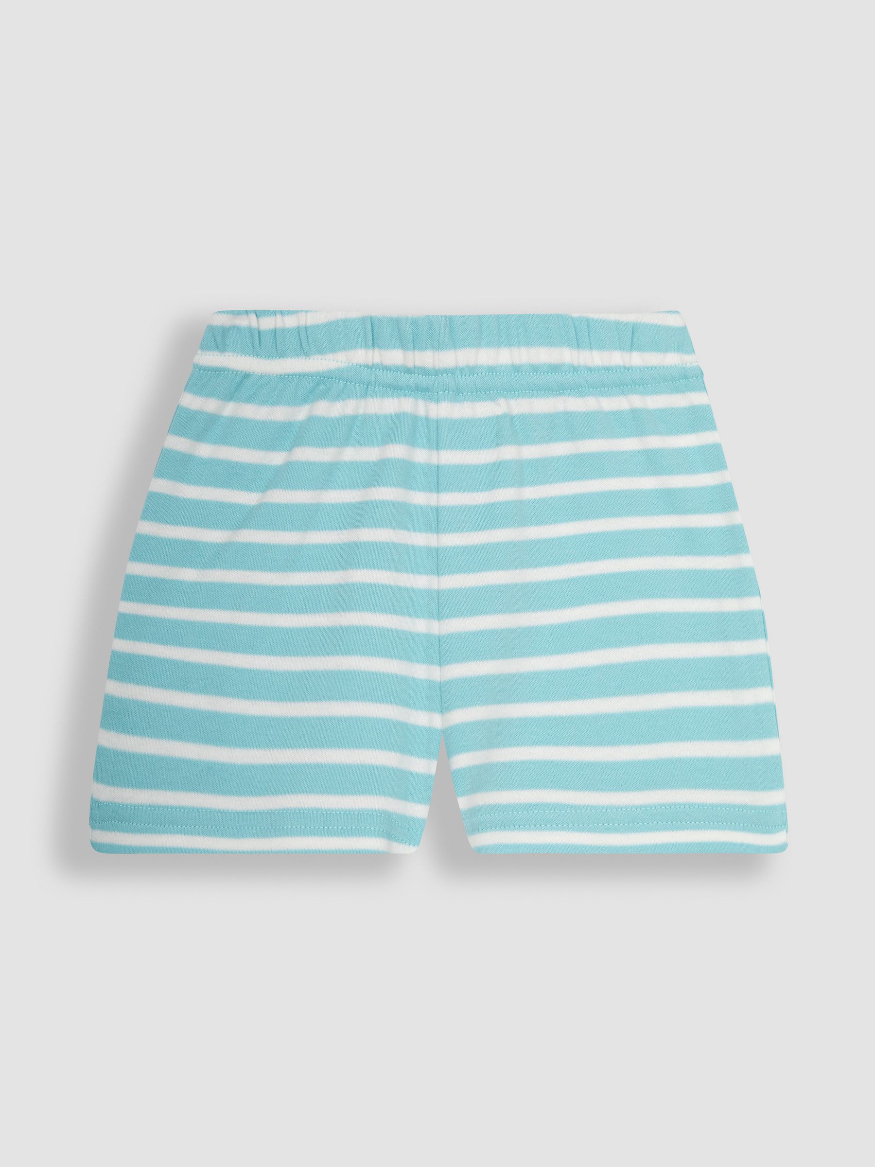 2-Pack Bunny Jersey Pyjamas in Duck Egg - Image 8 of 10