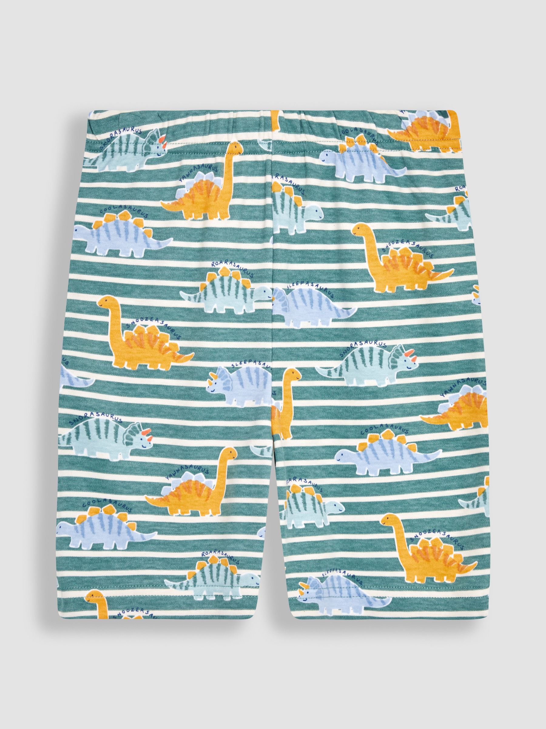2-Pack Dinosaur Jersey Pyjamas in Green - Image 6 of 9