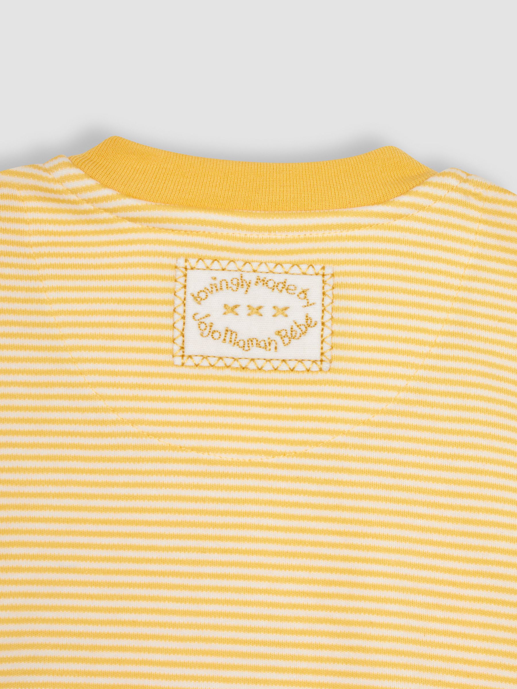 Yellow Duck Appliqué Zip Sleepsuit - Image 6 of 6