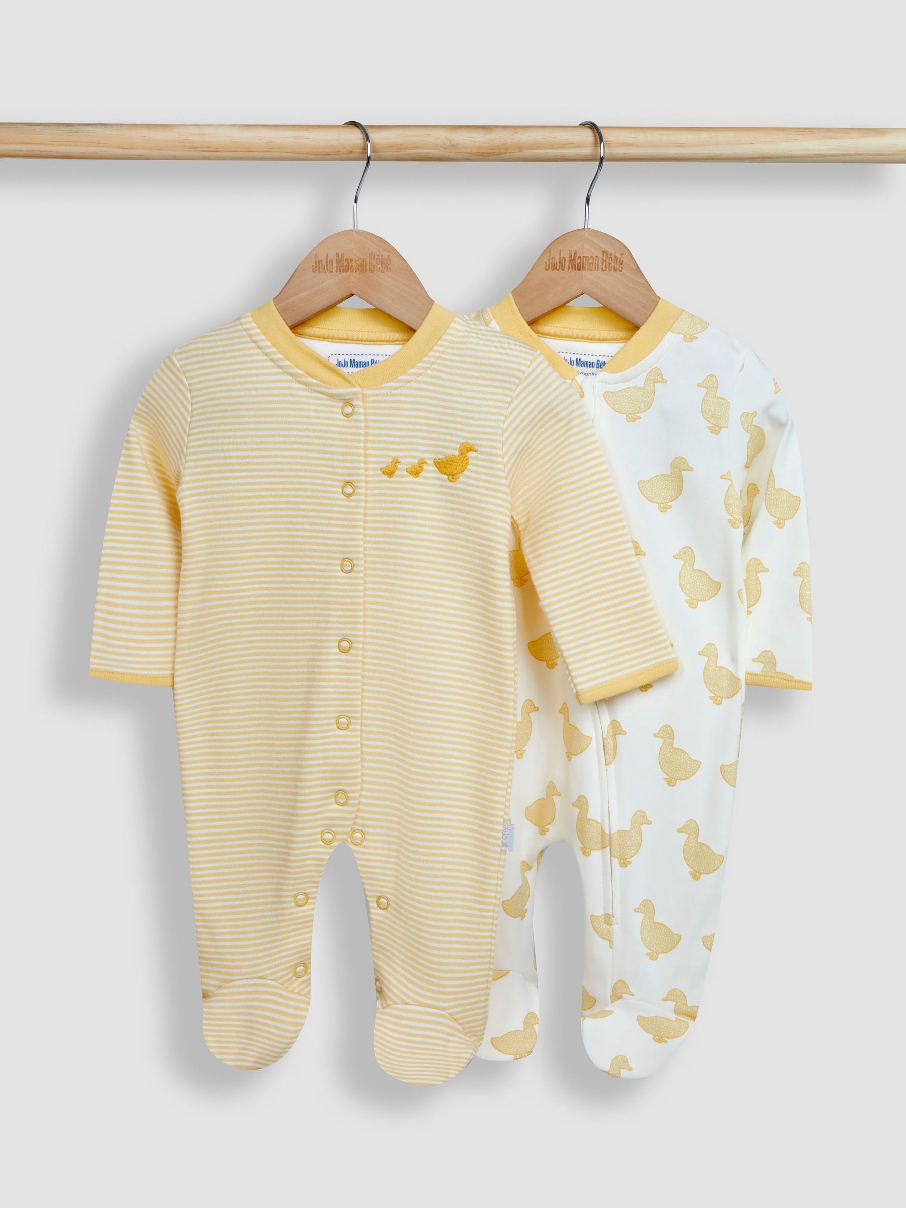 Yellow Duck 2-Pack Sleepsuits - Image 2 of 5