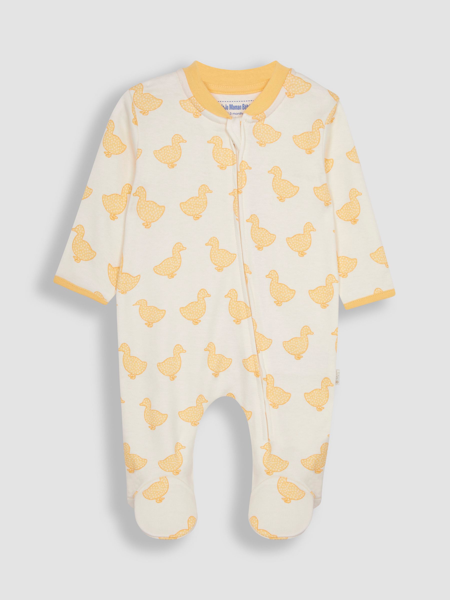 Yellow Duck 2-Pack Sleepsuits - Image 3 of 5