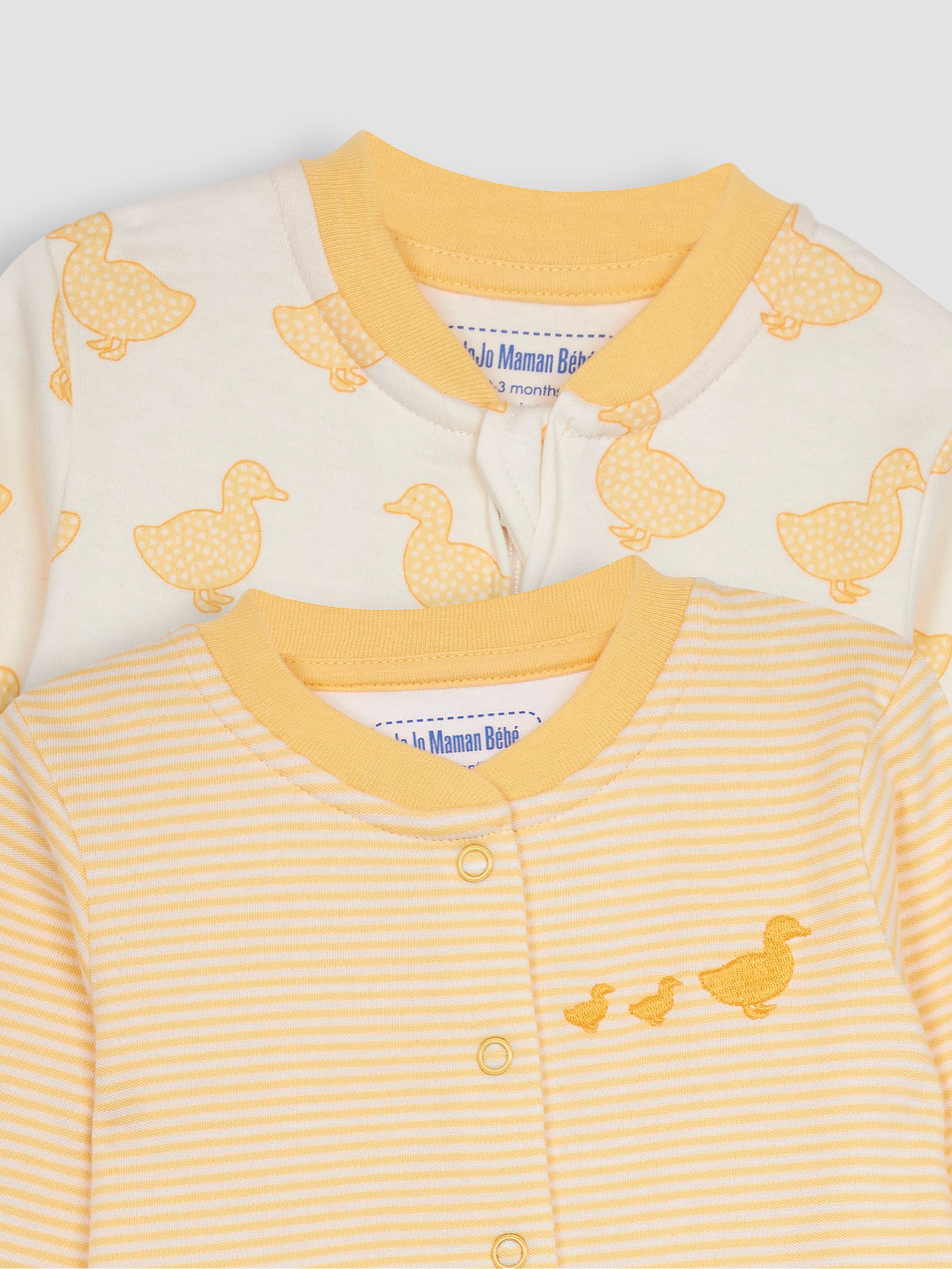 Yellow Duck 2-Pack Sleepsuits - Image 5 of 5