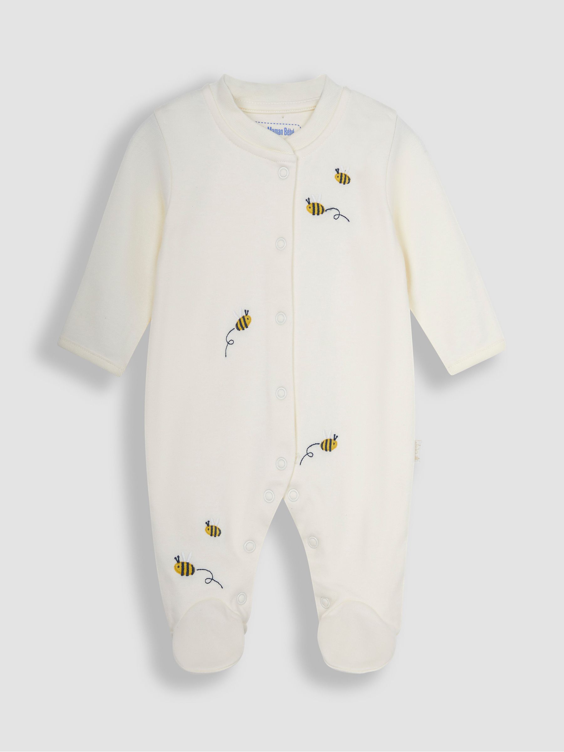 Yellow Bee 2-Pack Sleepsuits - Image 5 of 8