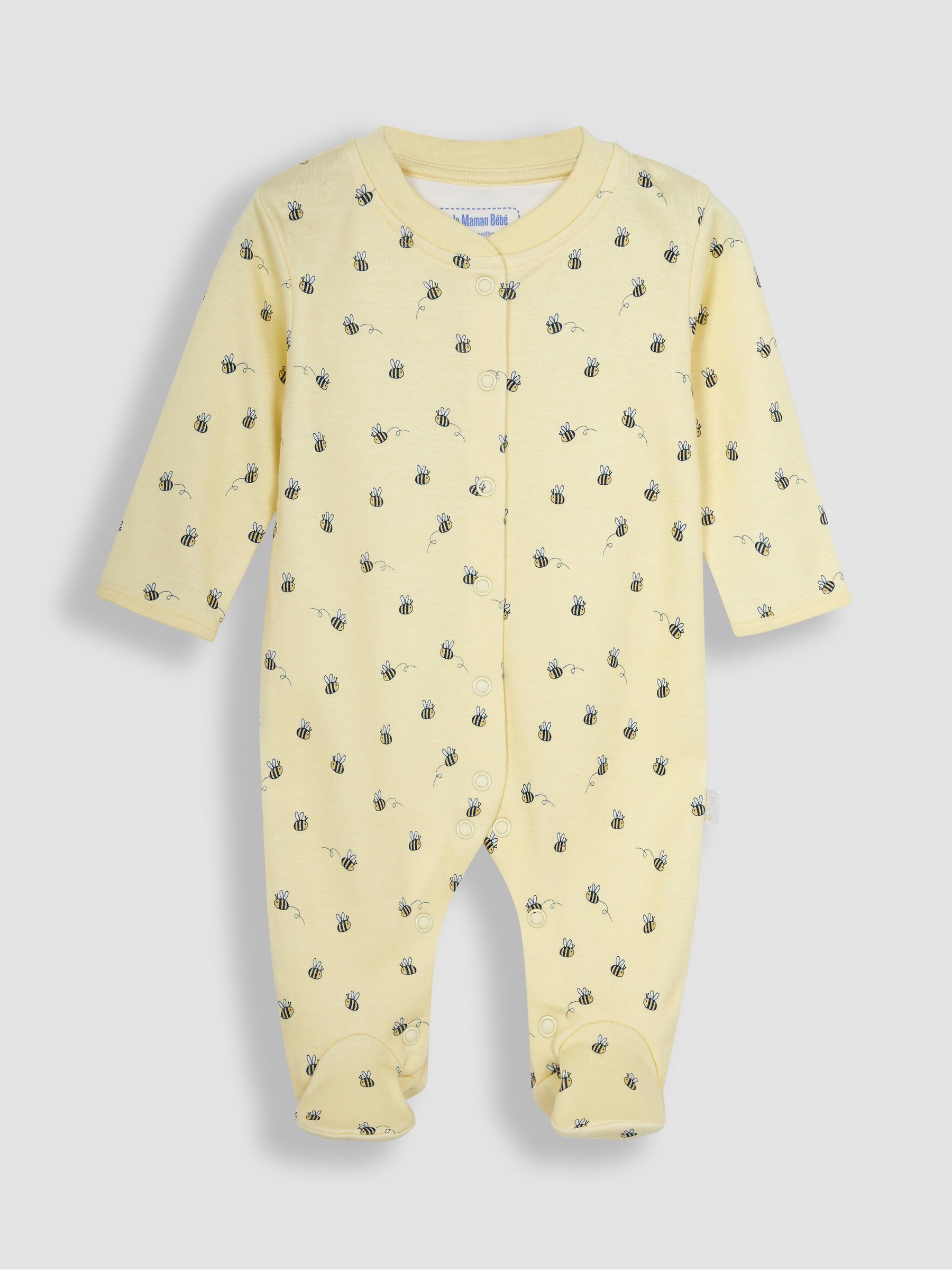 Yellow Bee 2-Pack Sleepsuits - Image 6 of 8