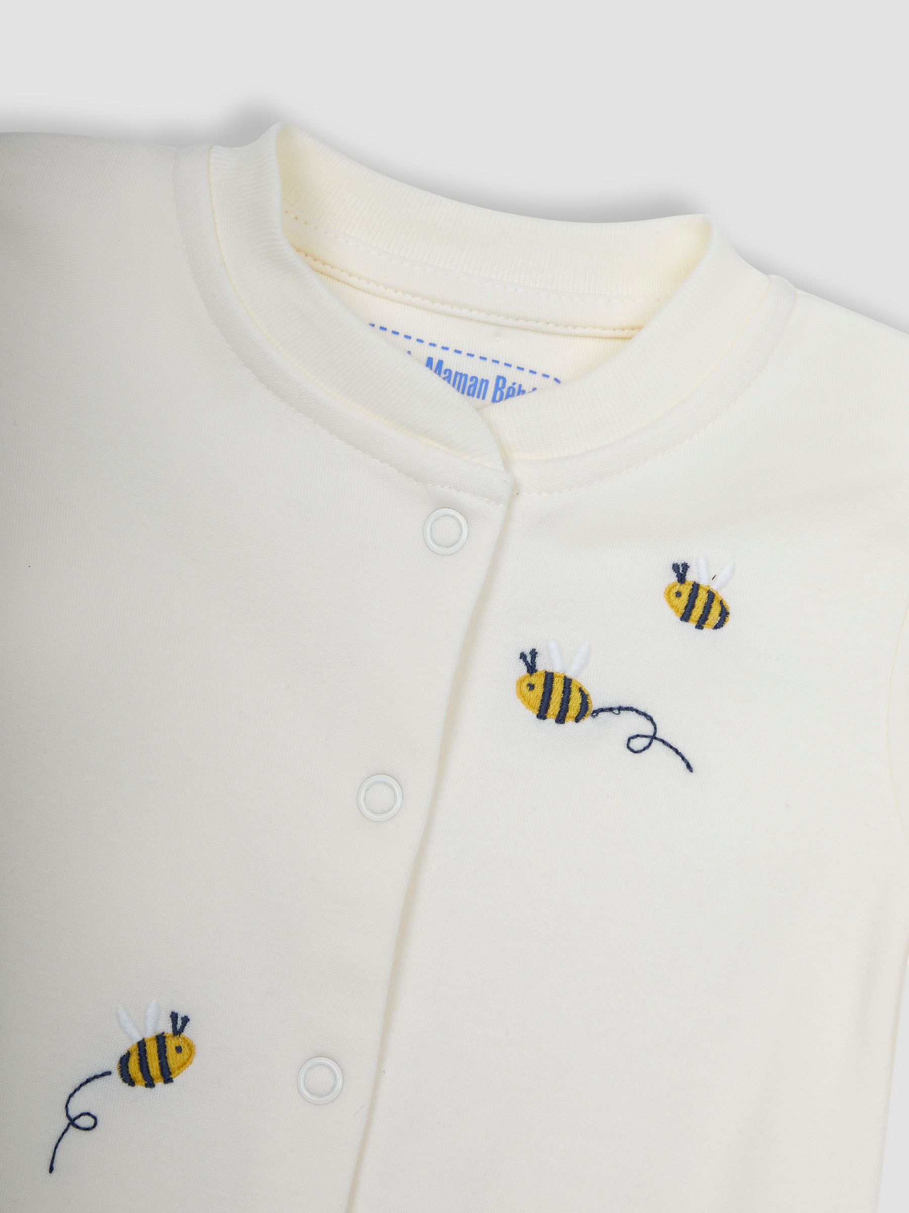 Yellow Bee 2-Pack Sleepsuits - Image 8 of 8