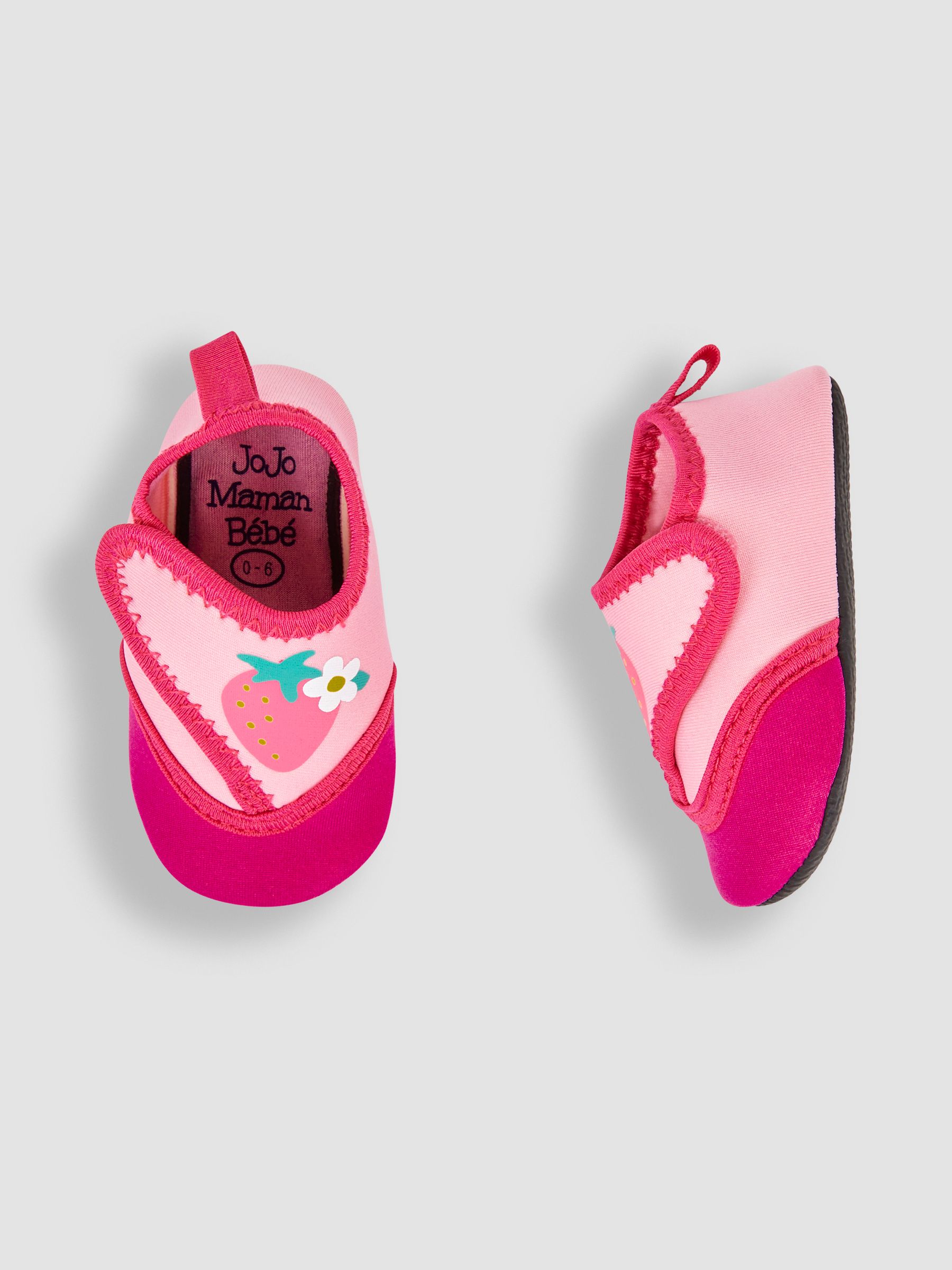 Pink Baby Beach And Swim Booties - Image 3 of 4