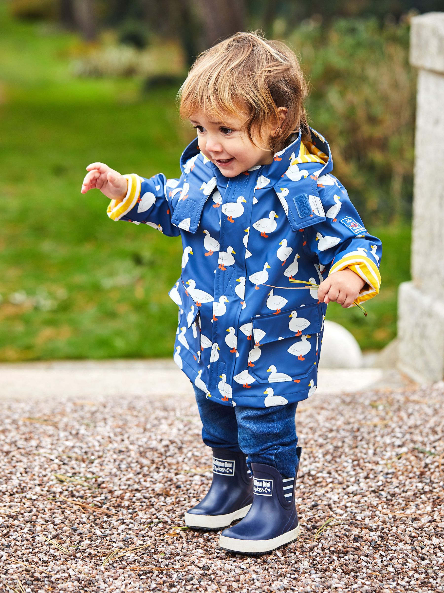 Denim Blue Duck Waterproof Jacket - Image 1 of 5