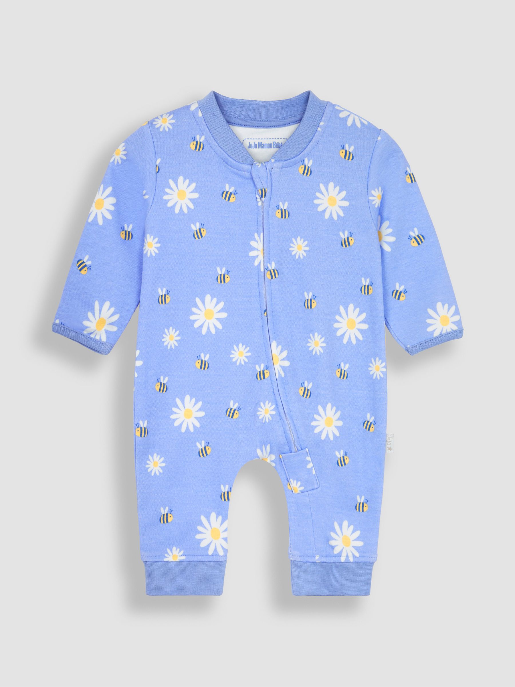 Blue Bee Footless Sleepsuit JoJo Maman Bébé
