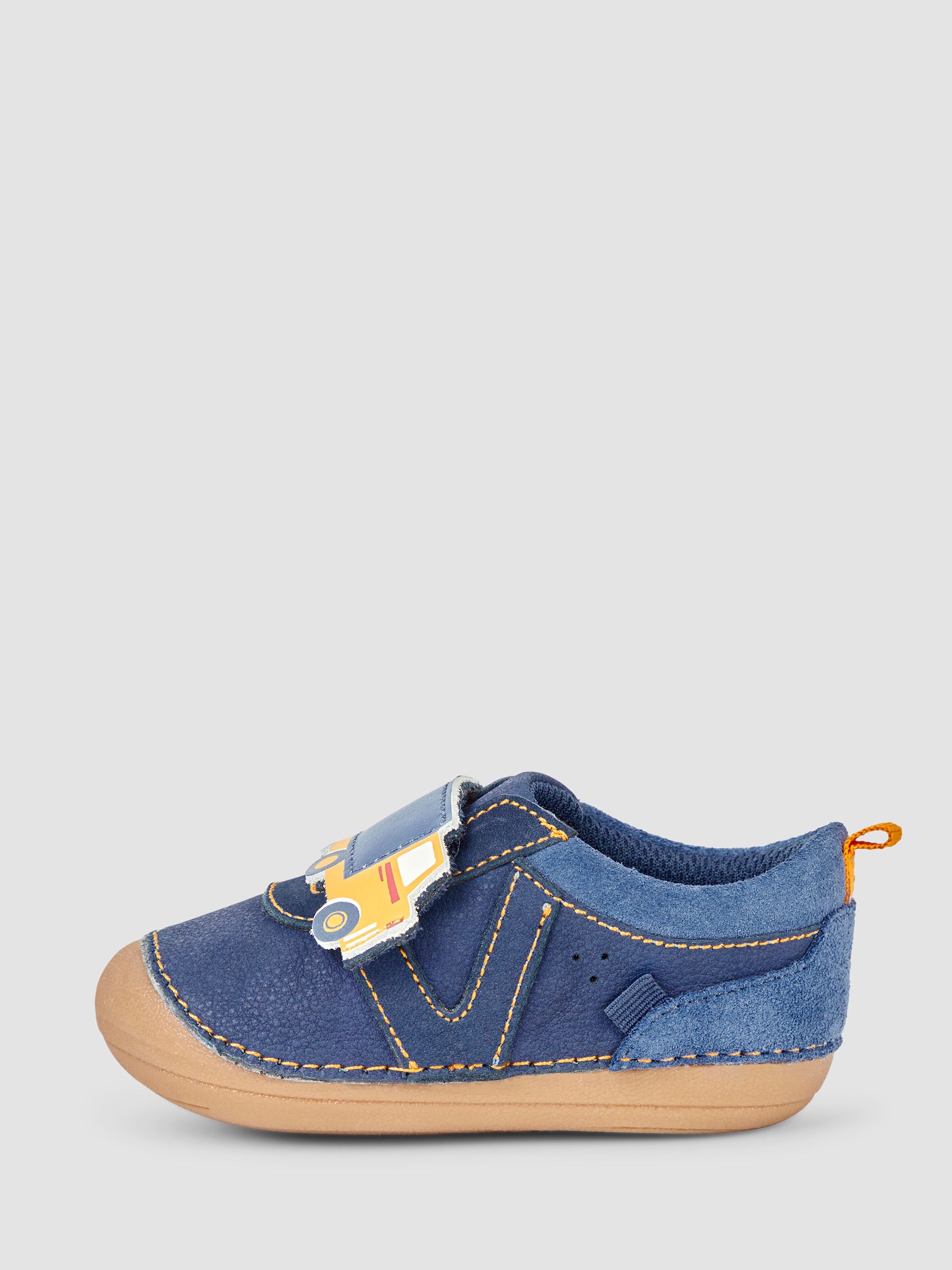 Navy Blue Construction Pre-Walker Shoes - Image 3 of 4