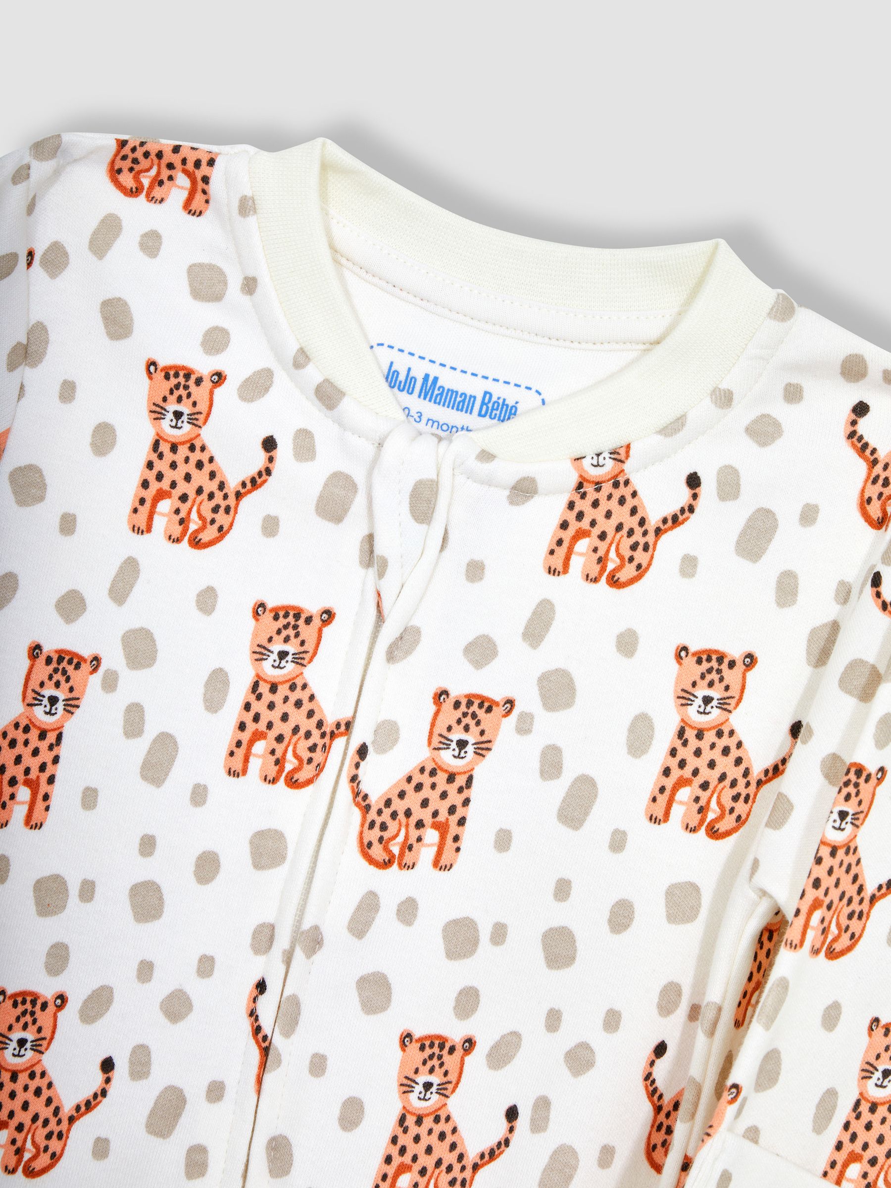 Natural Tiger 2-Pack Footless Sleepsuits - Image 5 of 7