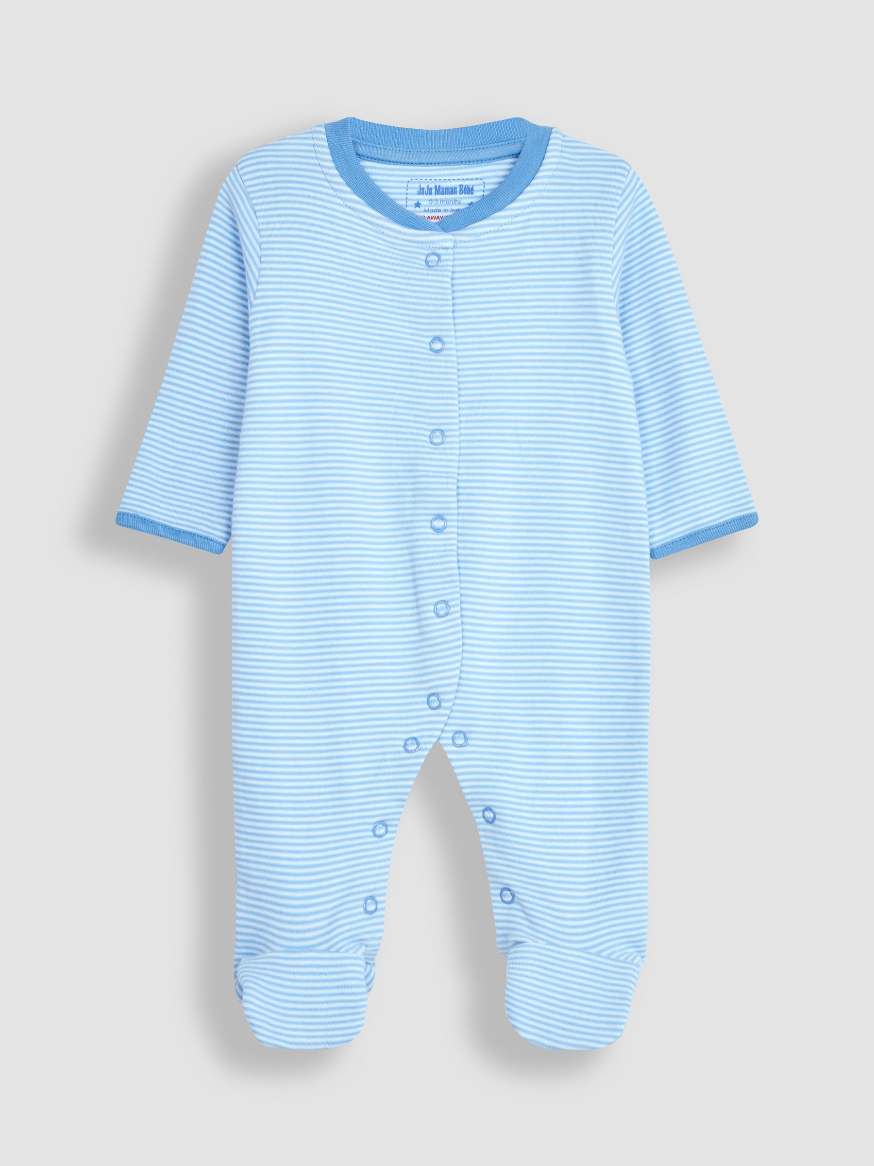 White Whale 3-Pack Sleepsuits - Image 5 of 5