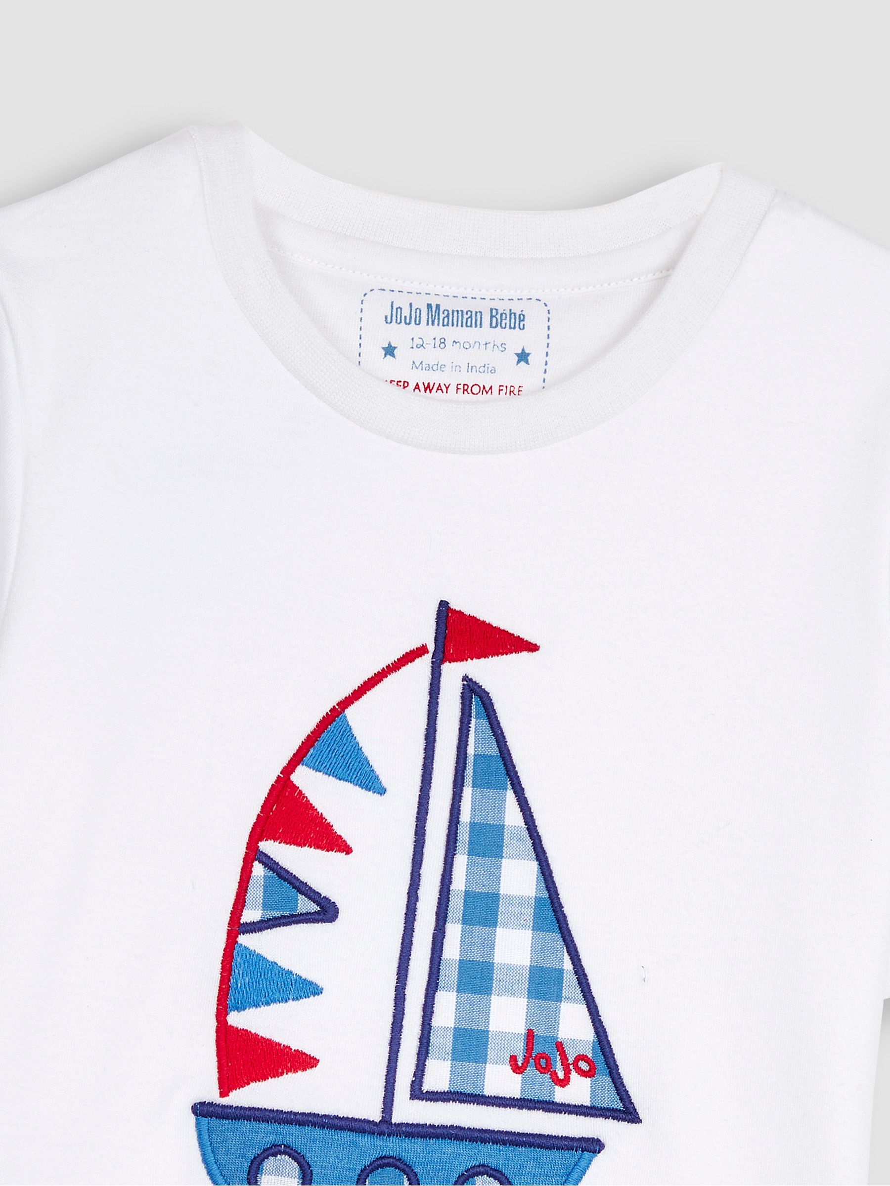 Boat Mix & Match Pyjamas in White - Image 5 of 5