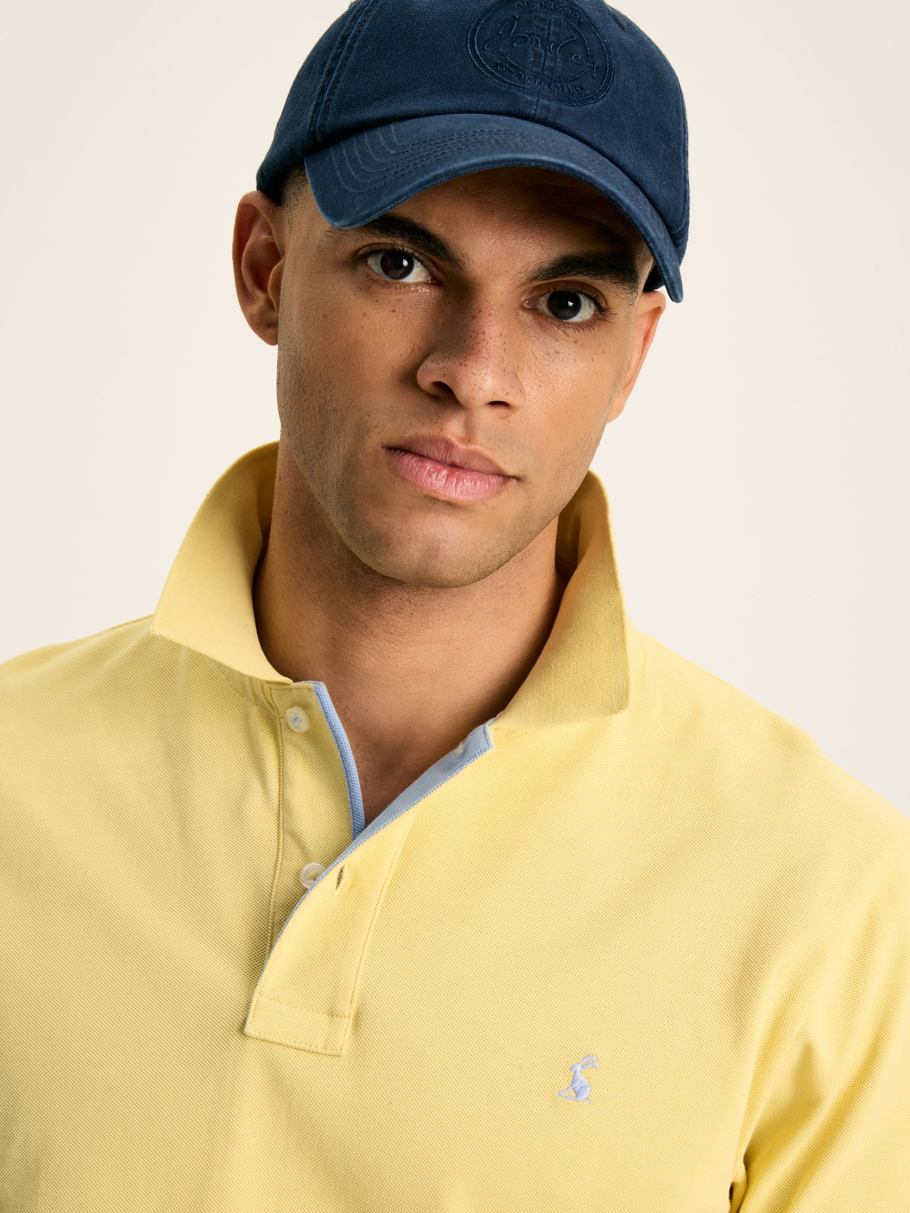 Woody Yellow Regular Fit Cotton Pique Polo Shirt - Image 5 of 7