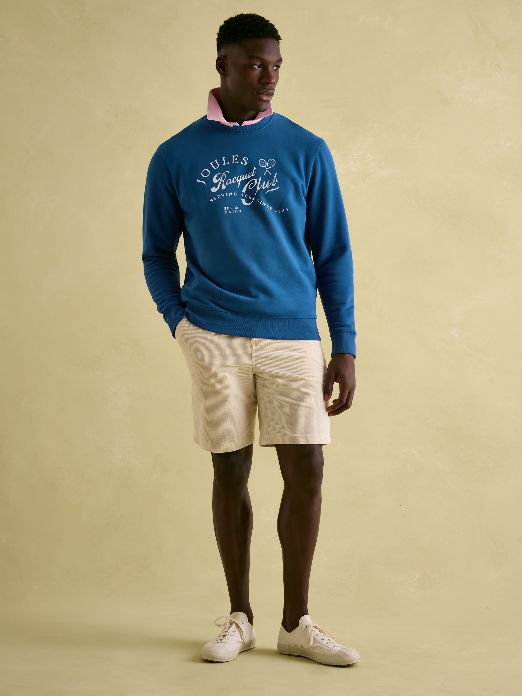 Mason Navy Graphic Crew Neck Jumper - Image 3 of 7