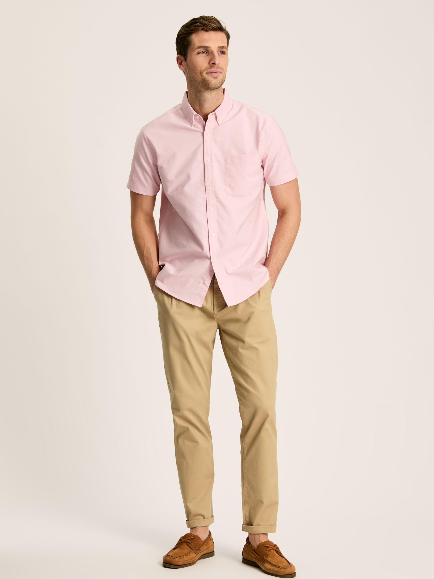 Oxford Pink Classic Fit Shirt - Image 4 of 6