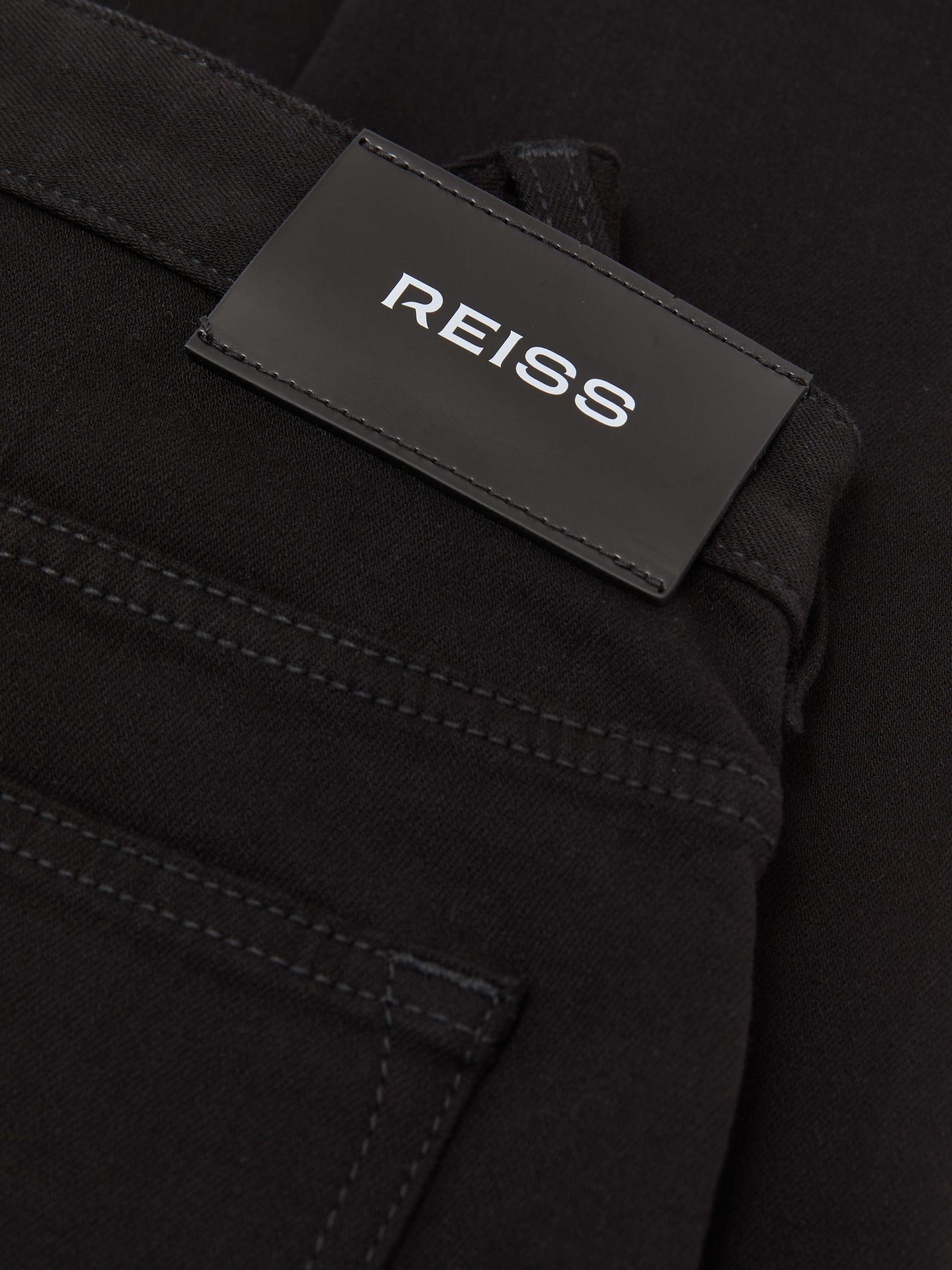 Tapered Slim-Fit Jeans in Stay Black - Image 7 of 7