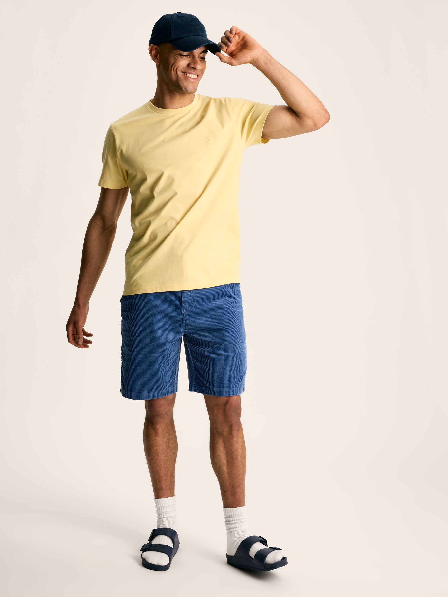 Denton Yellow Plain Jersey Crew Neck T-Shirt - Image 2 of 5