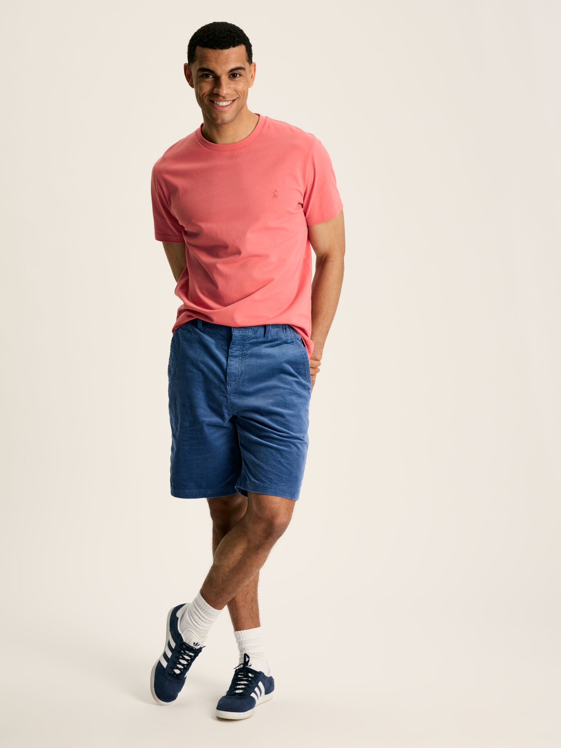 Denton Pink Plain Jersey Crew Neck T-Shirt - Image 3 of 7