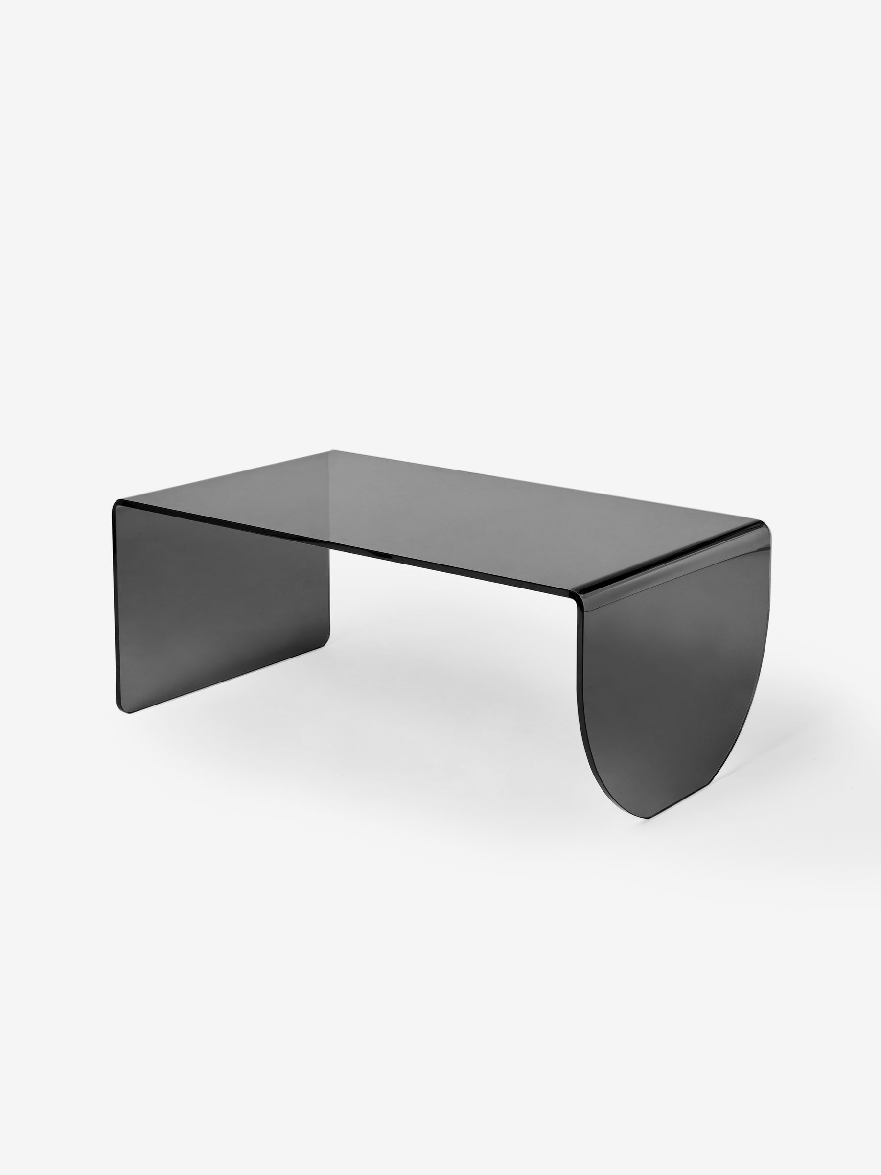 Hesta Coffee Table in Smoke Grey Glass - Image 3 of 3