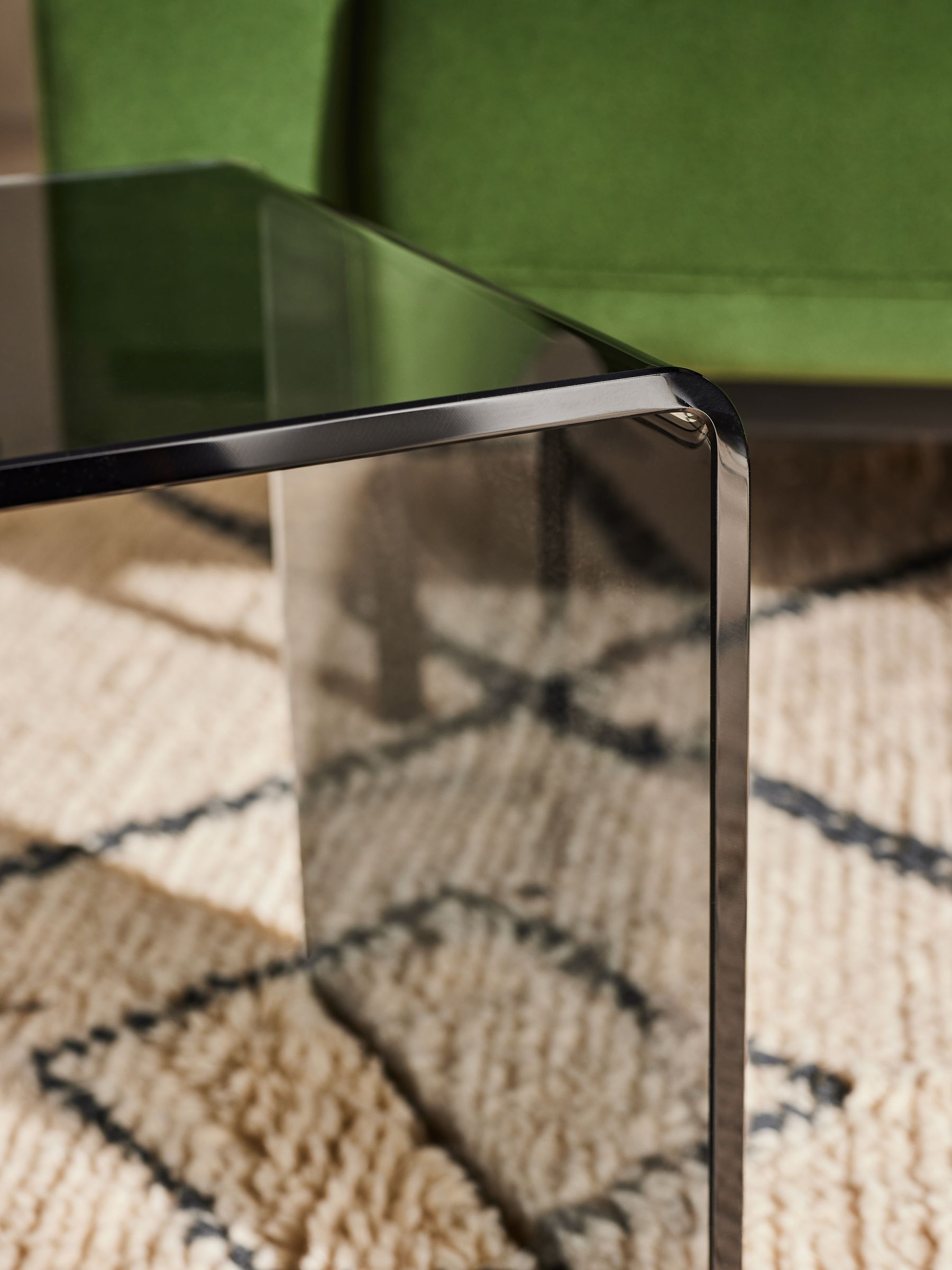 Hesta Nest of 2 Side Table in Smoke Grey - Image 2 of 4