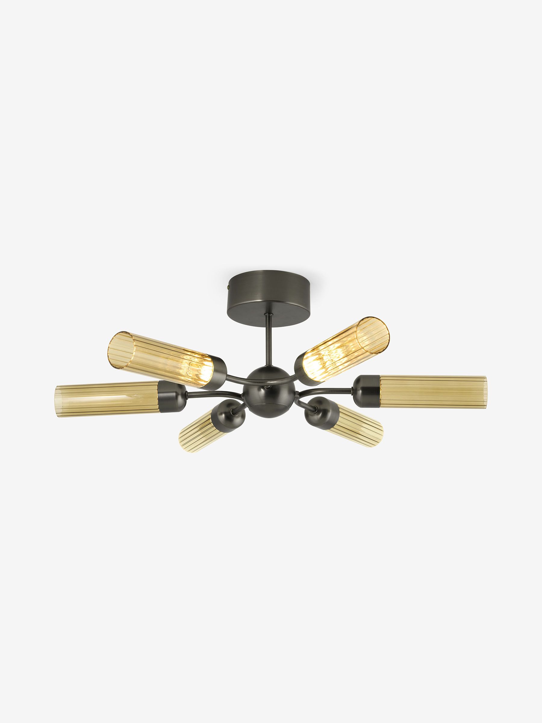 Flush Ceiling Fitting Verona Ceiling Light in Pewter - Image 2 of 3