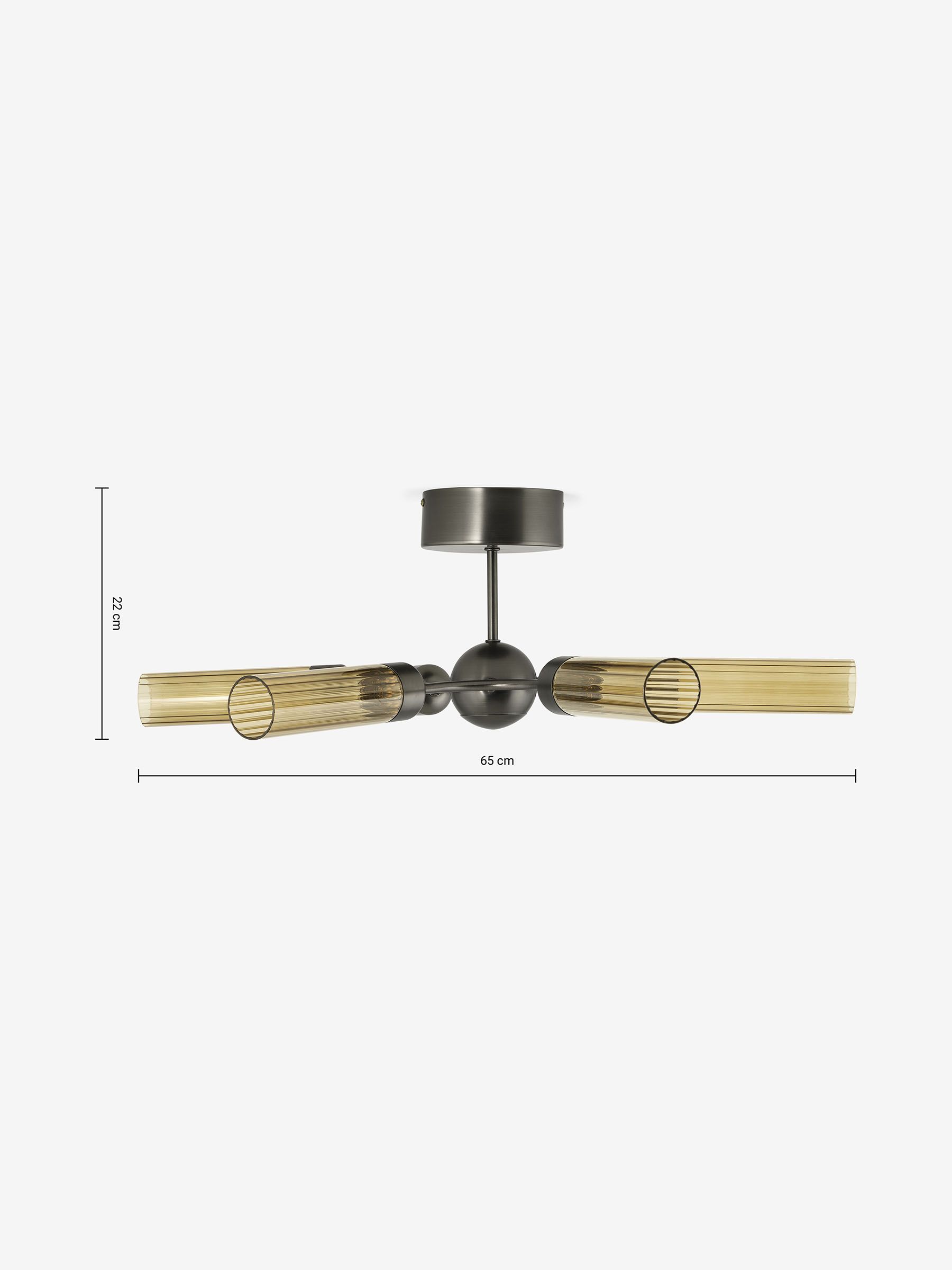 Flush Ceiling Fitting Verona Ceiling Light in Pewter - Image 3 of 3