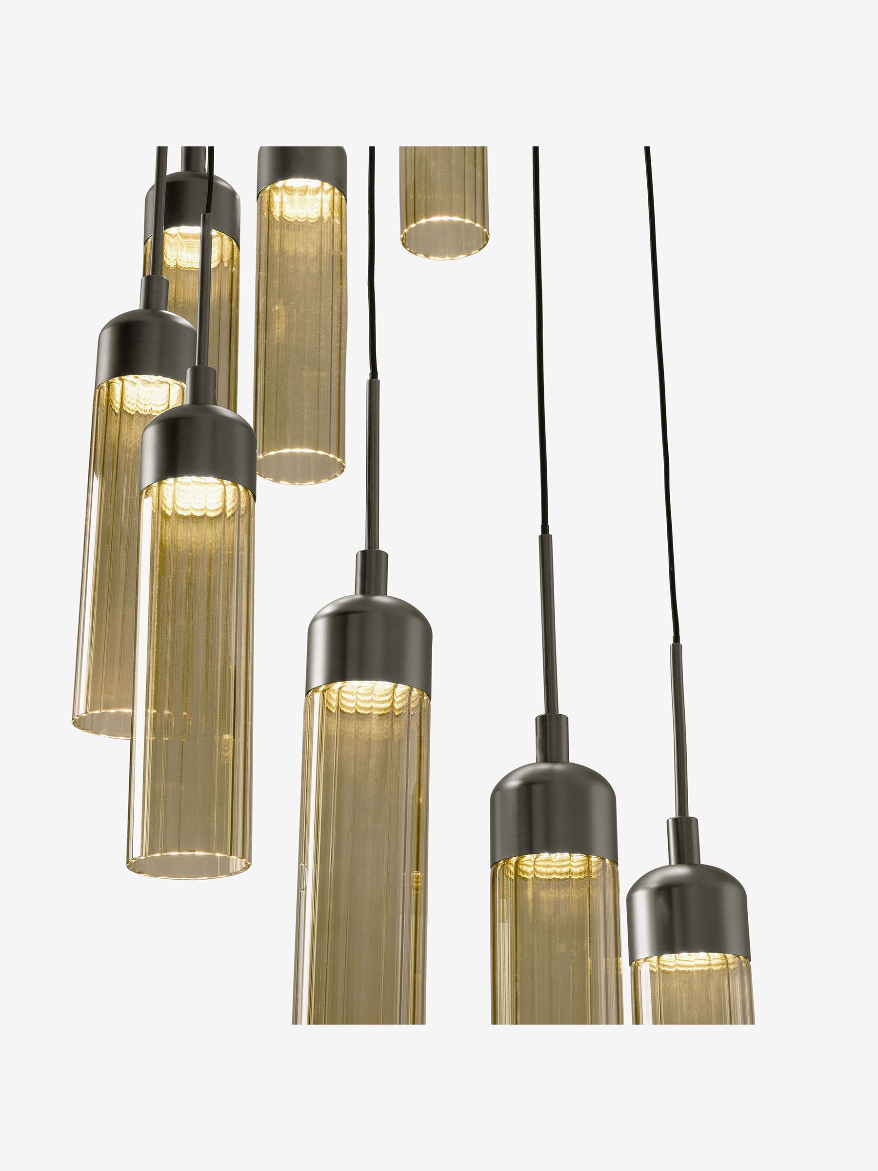 Chandelier Verona Ceiling Light in Pewter - Image 1 of 2