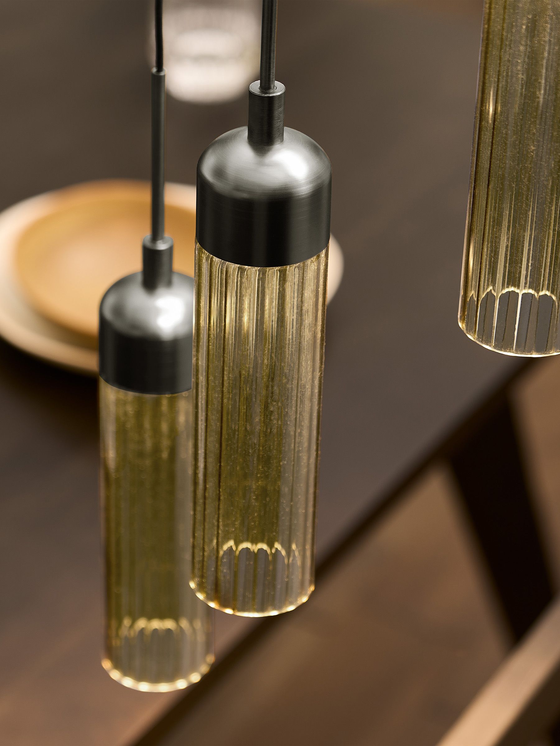 Cluster Light Verona Flush Ceiling Light in Pewter - Image 3 of 6