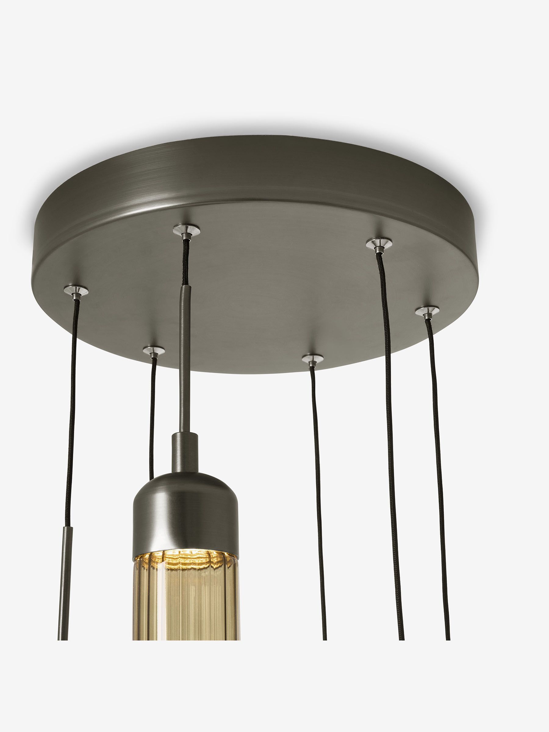 Cluster Light Verona Flush Ceiling Light in Pewter - Image 5 of 6