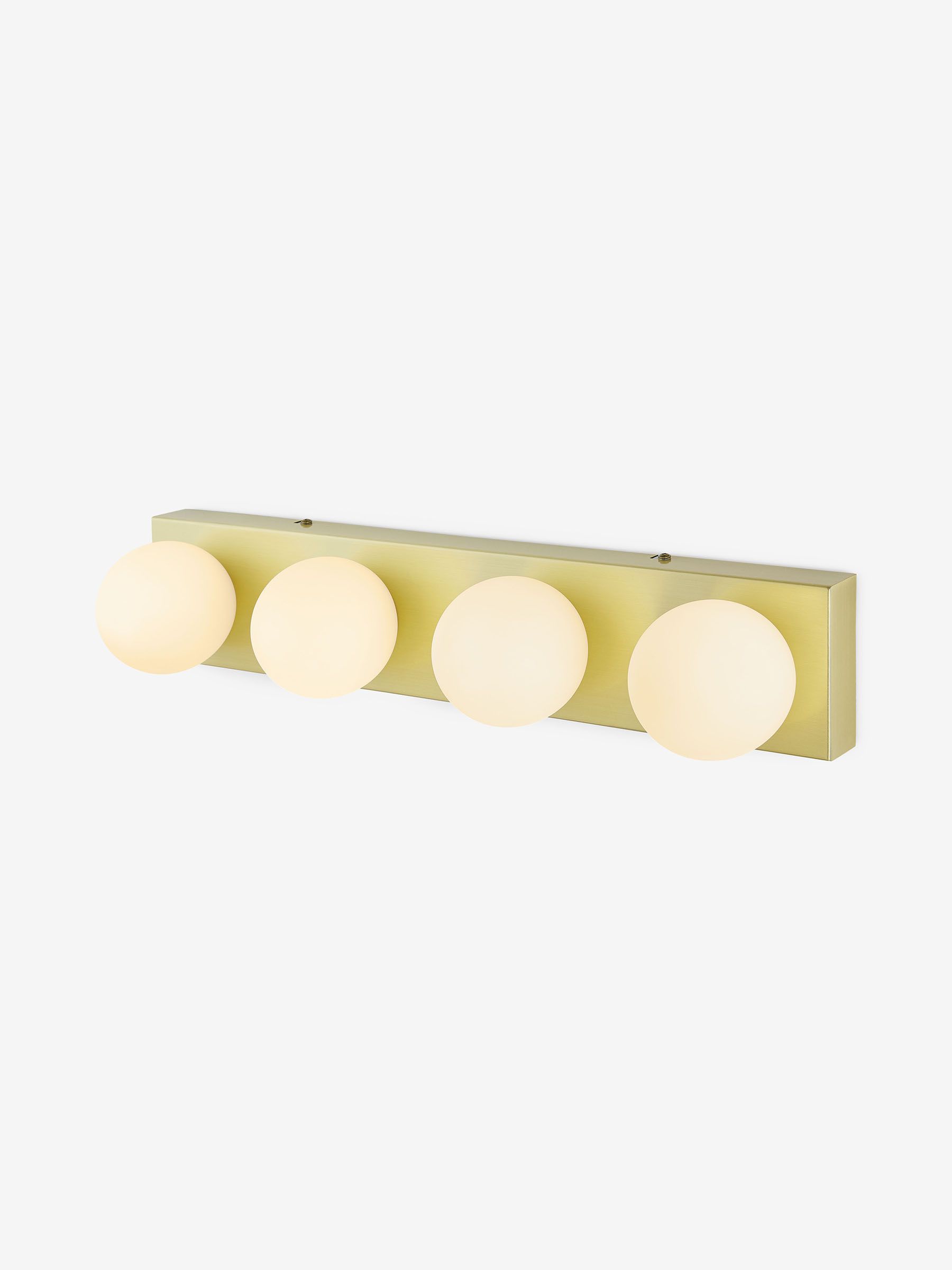 Apollo Bathroom Wall Light in Brass - Image 2 of 3