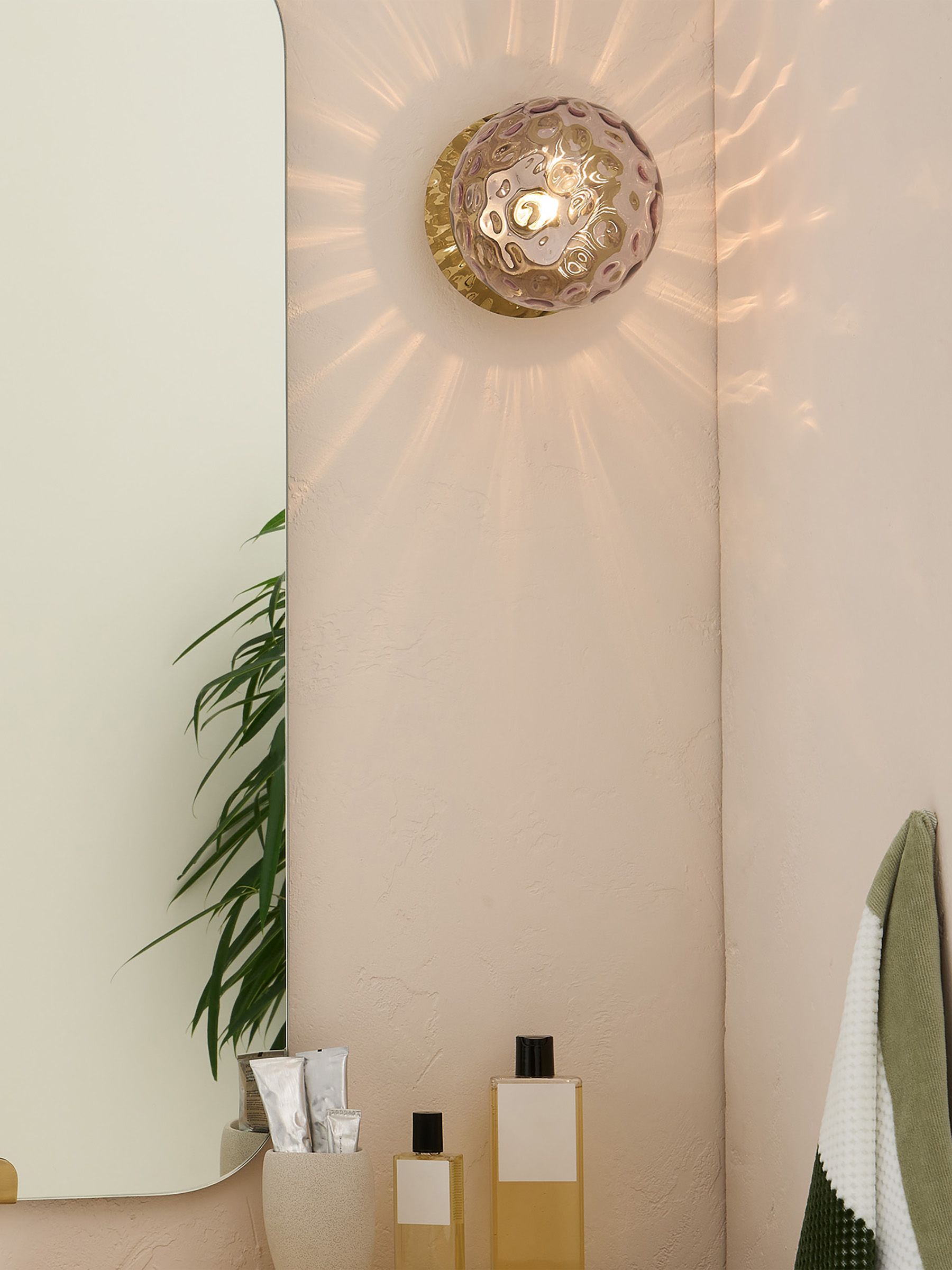 Ilaria Bathroom Wall Light in Grey - Image 3 of 3