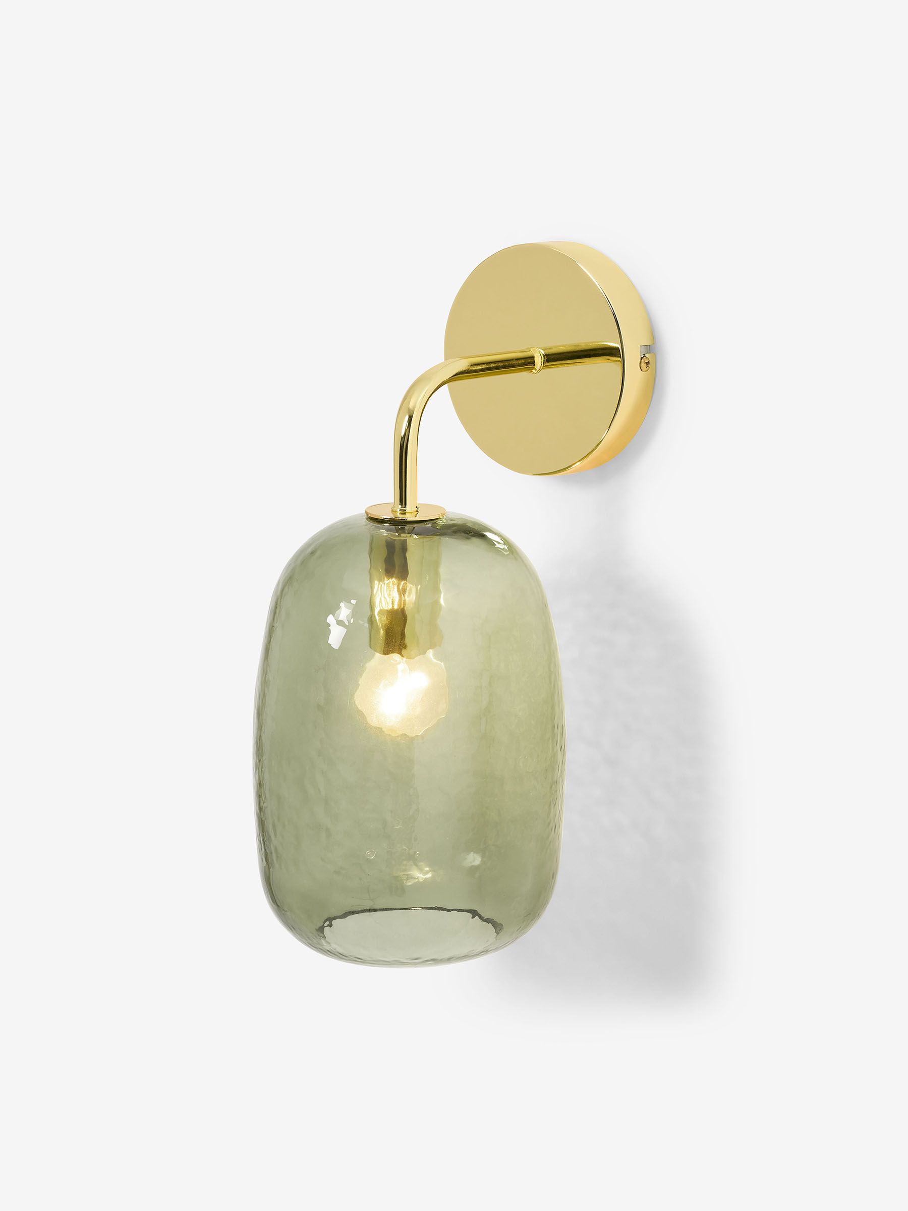 Lykke Wall Light in Green - Image 2 of 3