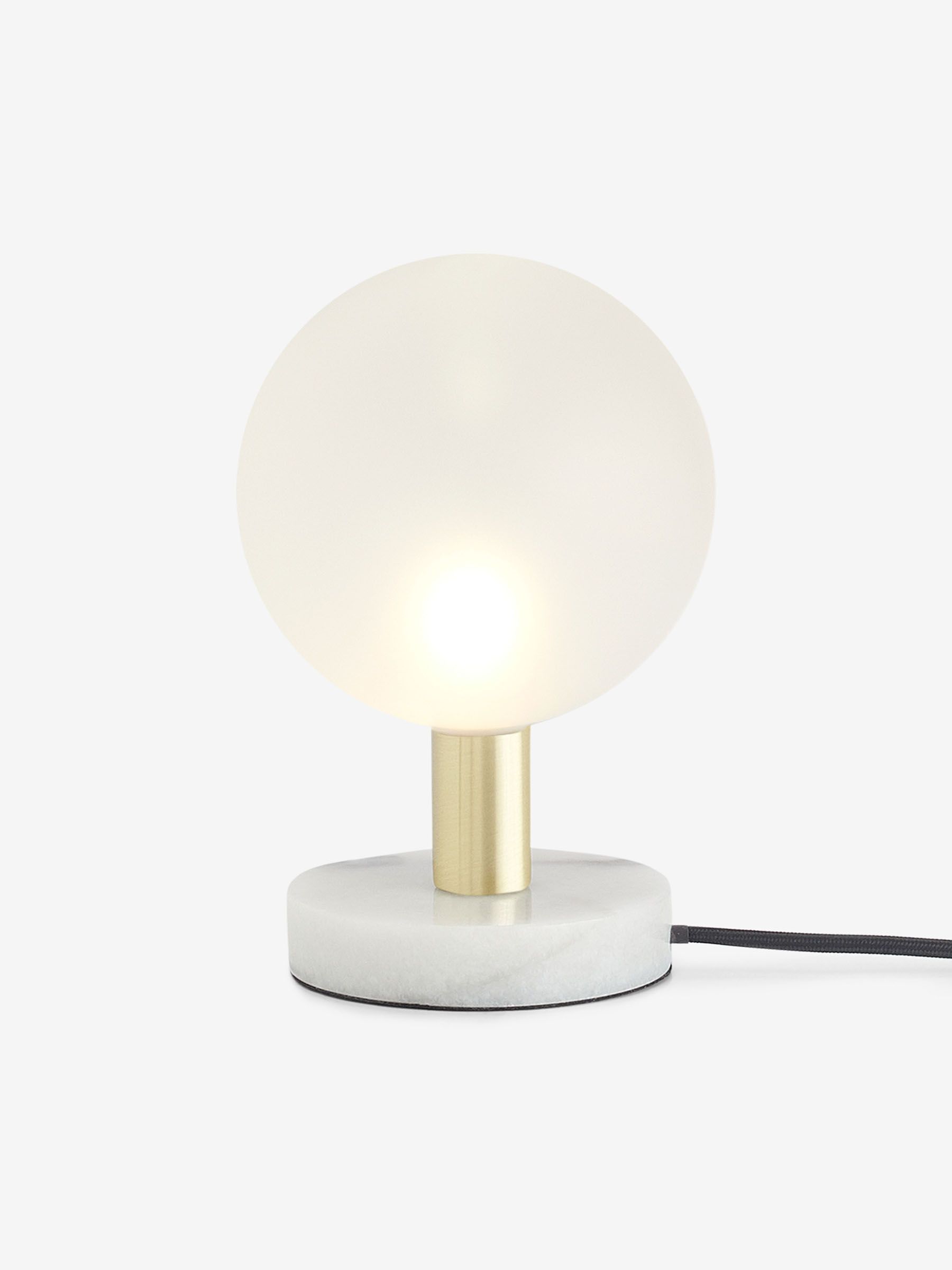 Boll Table Lamp in White - Image 2 of 3