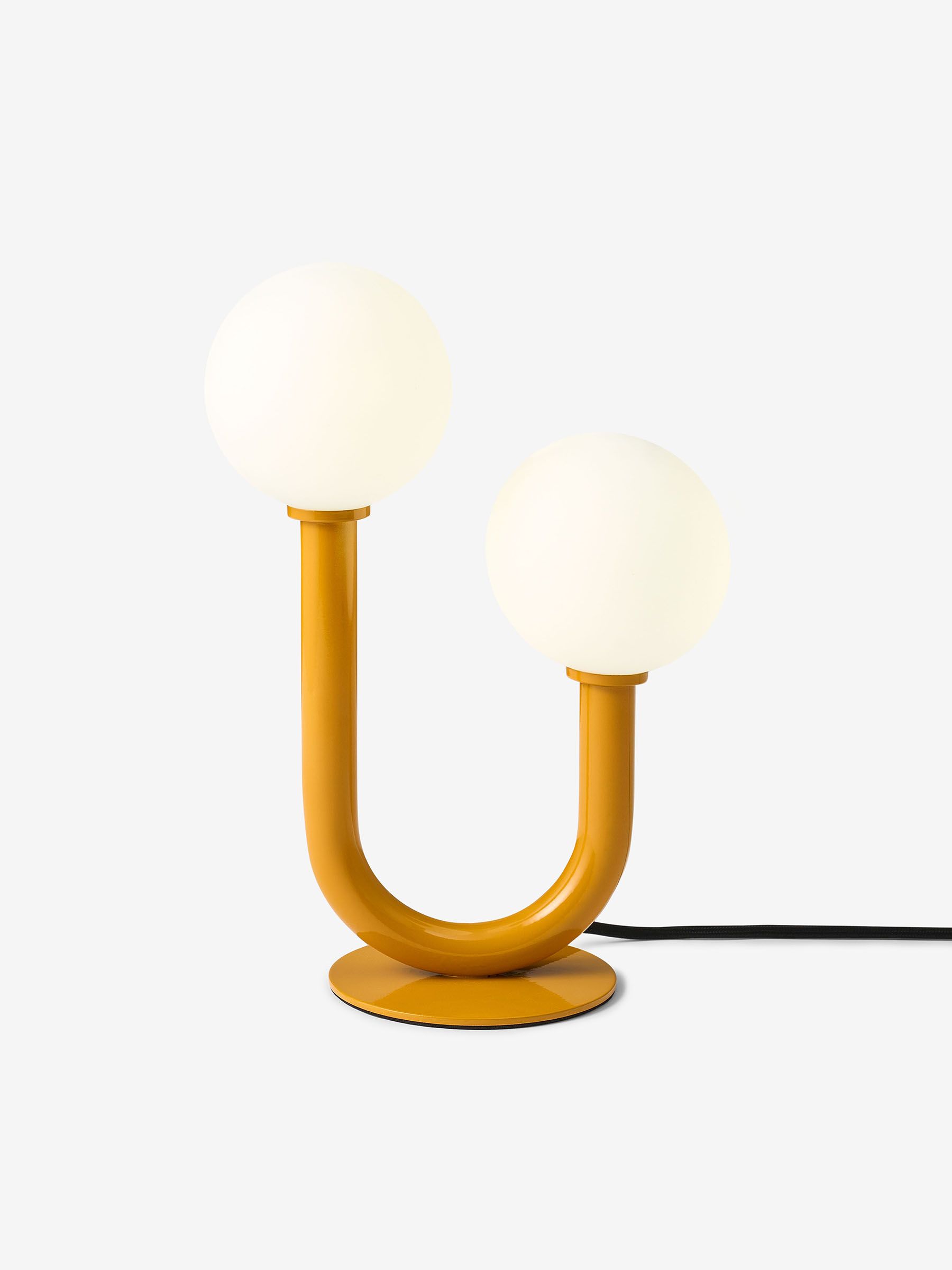Kothari Table Lamp in Ochre Yellow - Image 1 of 1