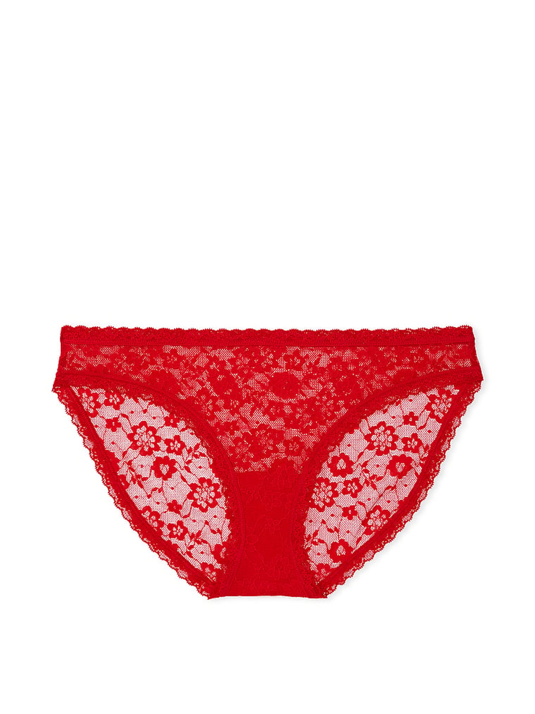 Lipstick Red Bikini Knickers - Image 3 of 3