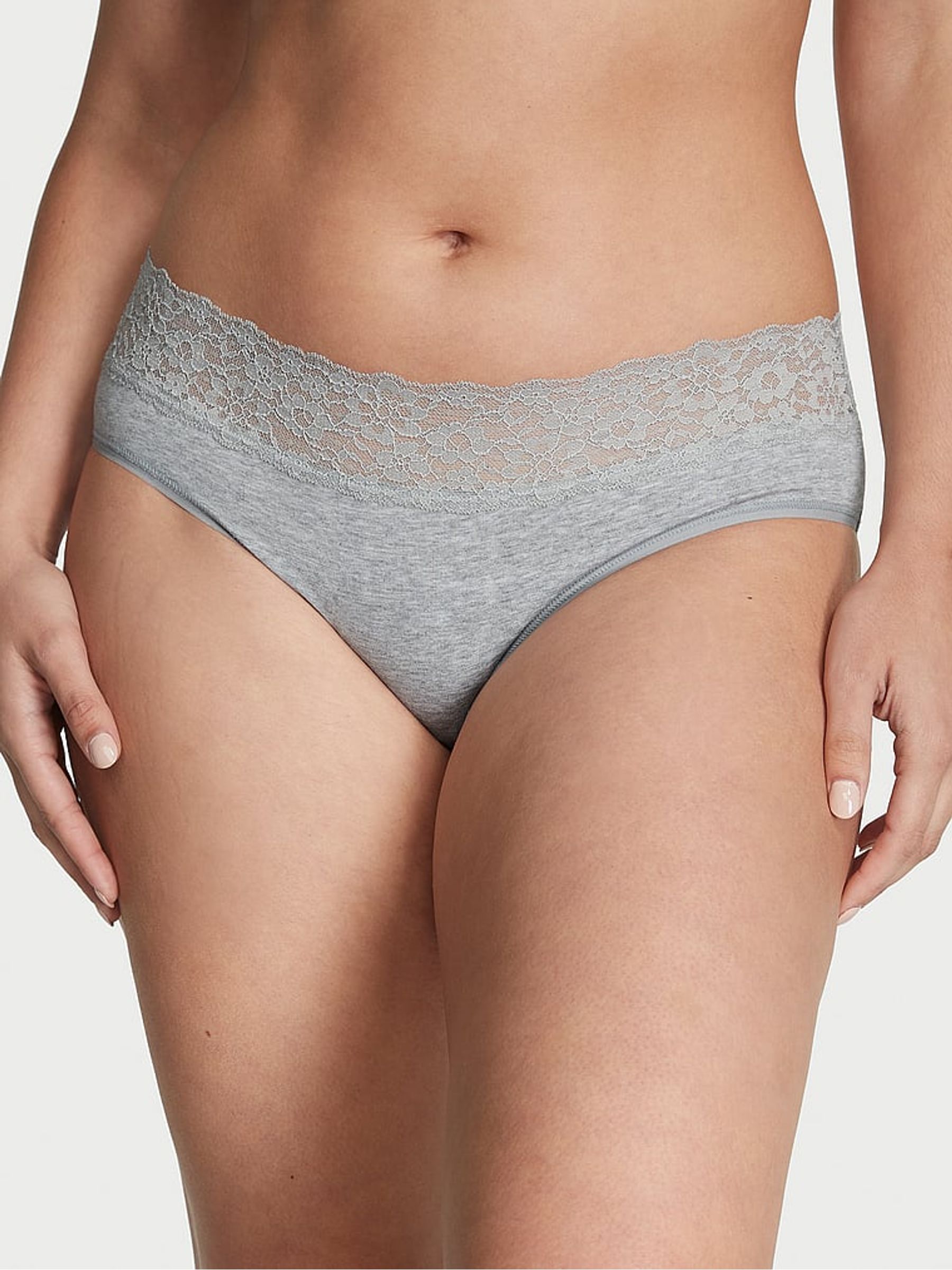 Grey Heather Knickers - Image 1 of 3