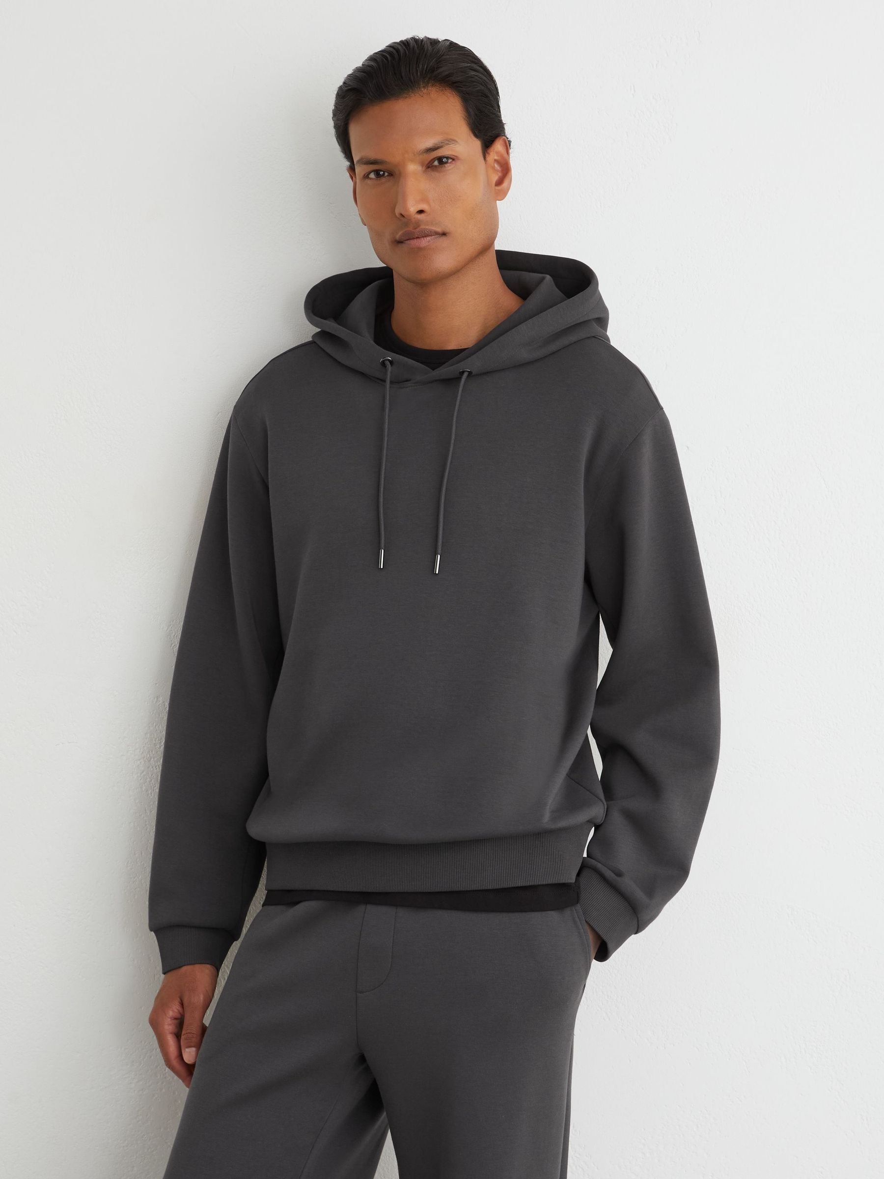 Sweat Top in Charcoal Grey - Image 3 of 6