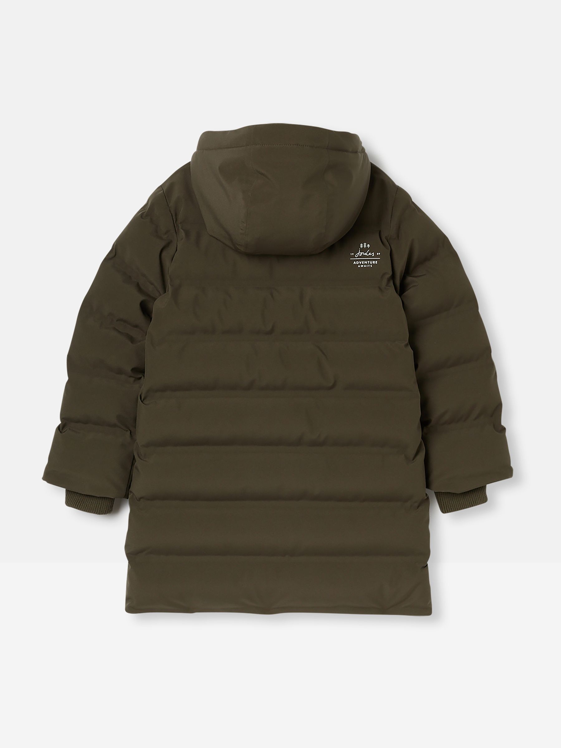 Padwell Green Waterproof Padded Coat with Hood - Image 2 of 6