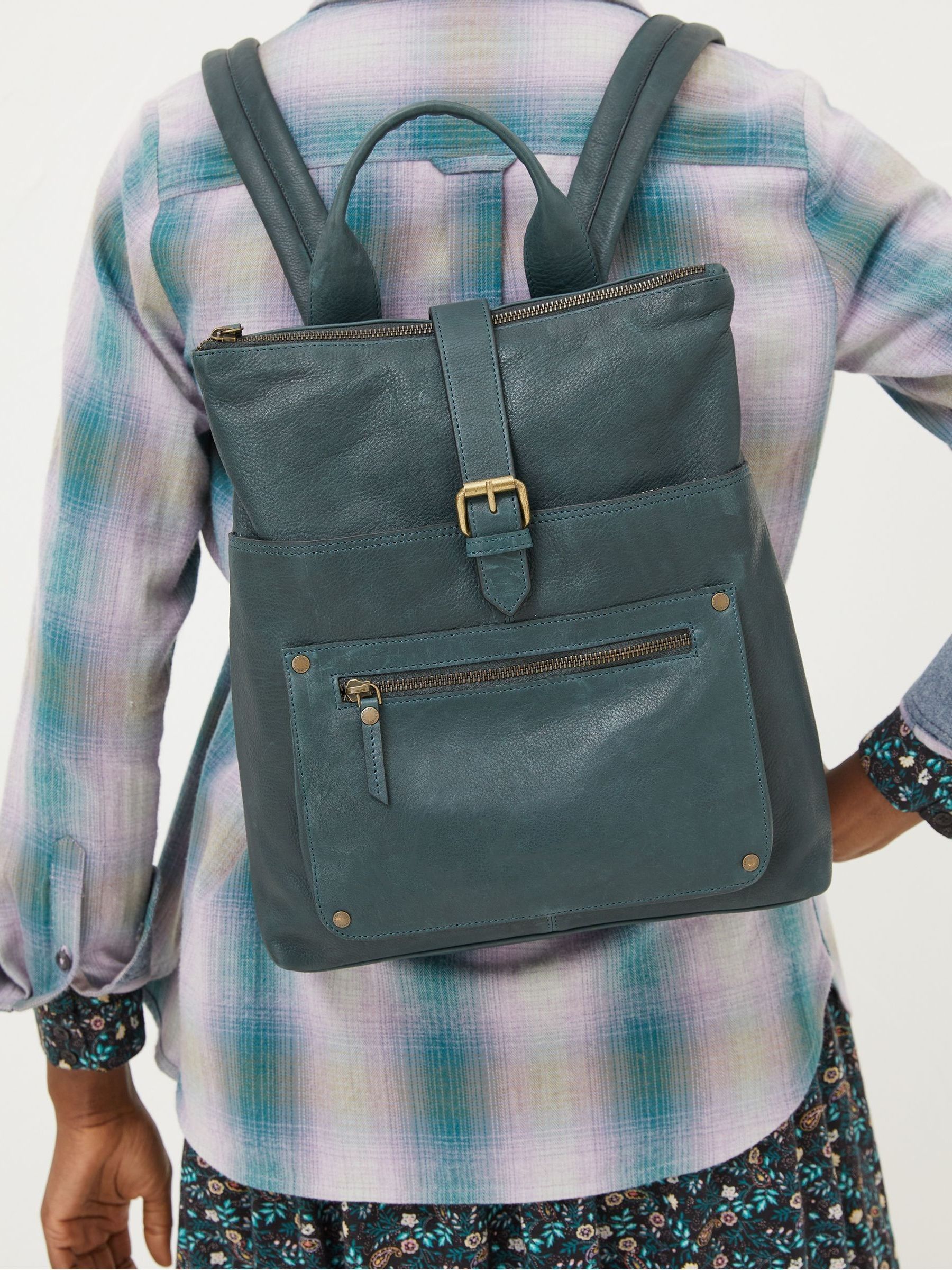 Green The Ava Backpack - Image 4 of 4 Green The Ava Backpack - Image 4 of 4