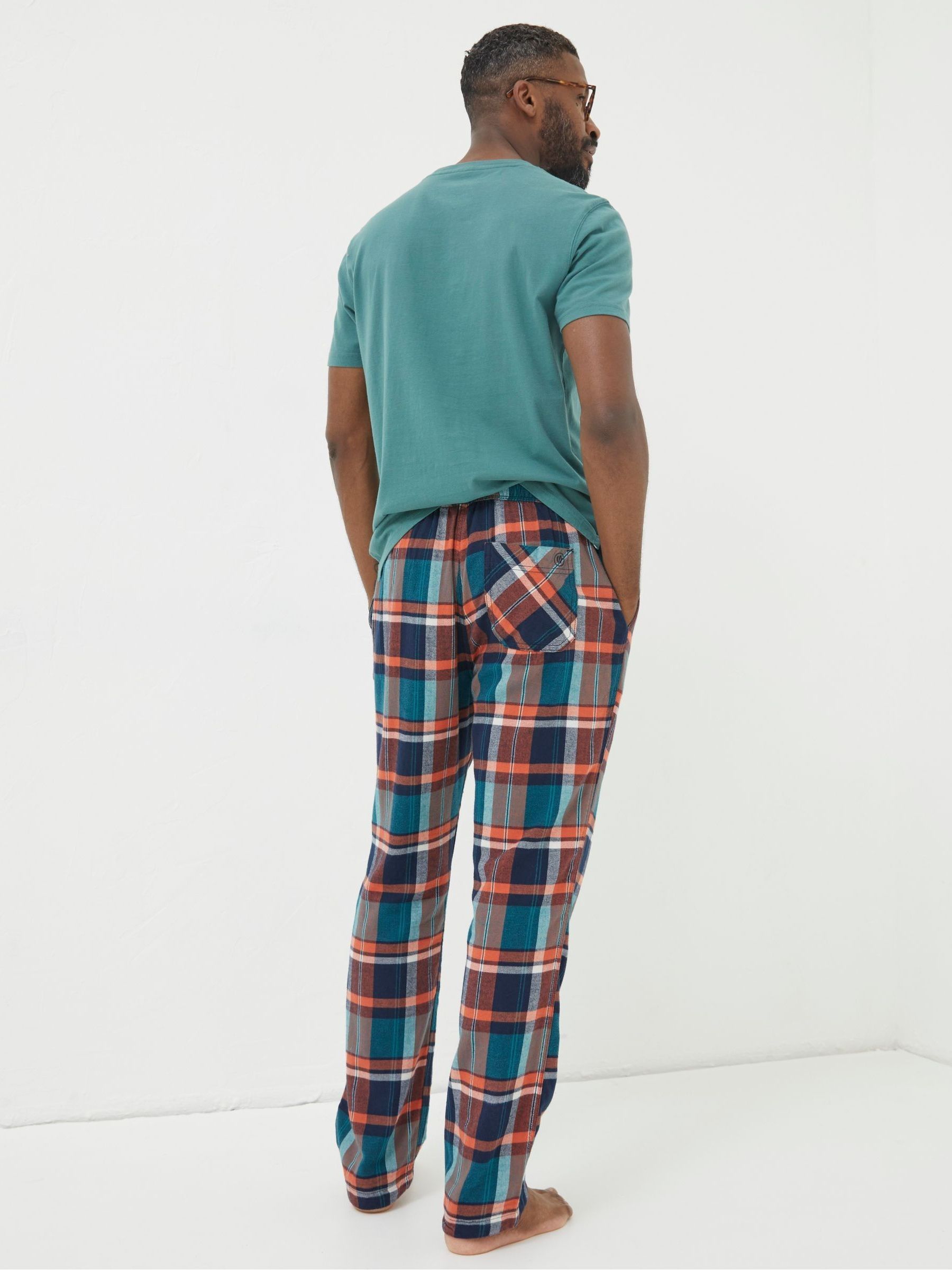 Green Orkney Light Checked Pyjama Bottoms - Image 2 of 4