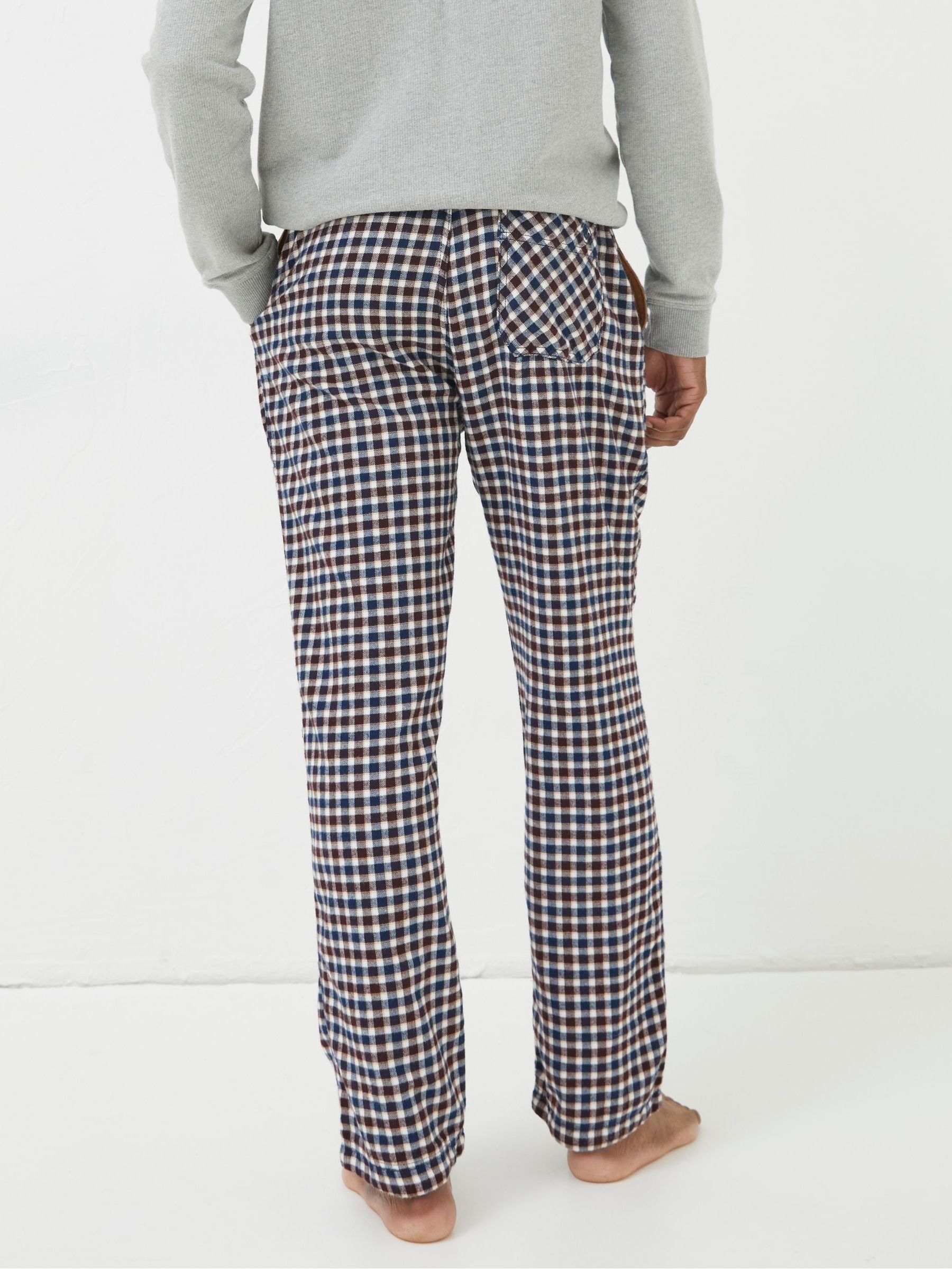 White Keswick Light Checked Pyjama Bottoms - Image 2 of 4