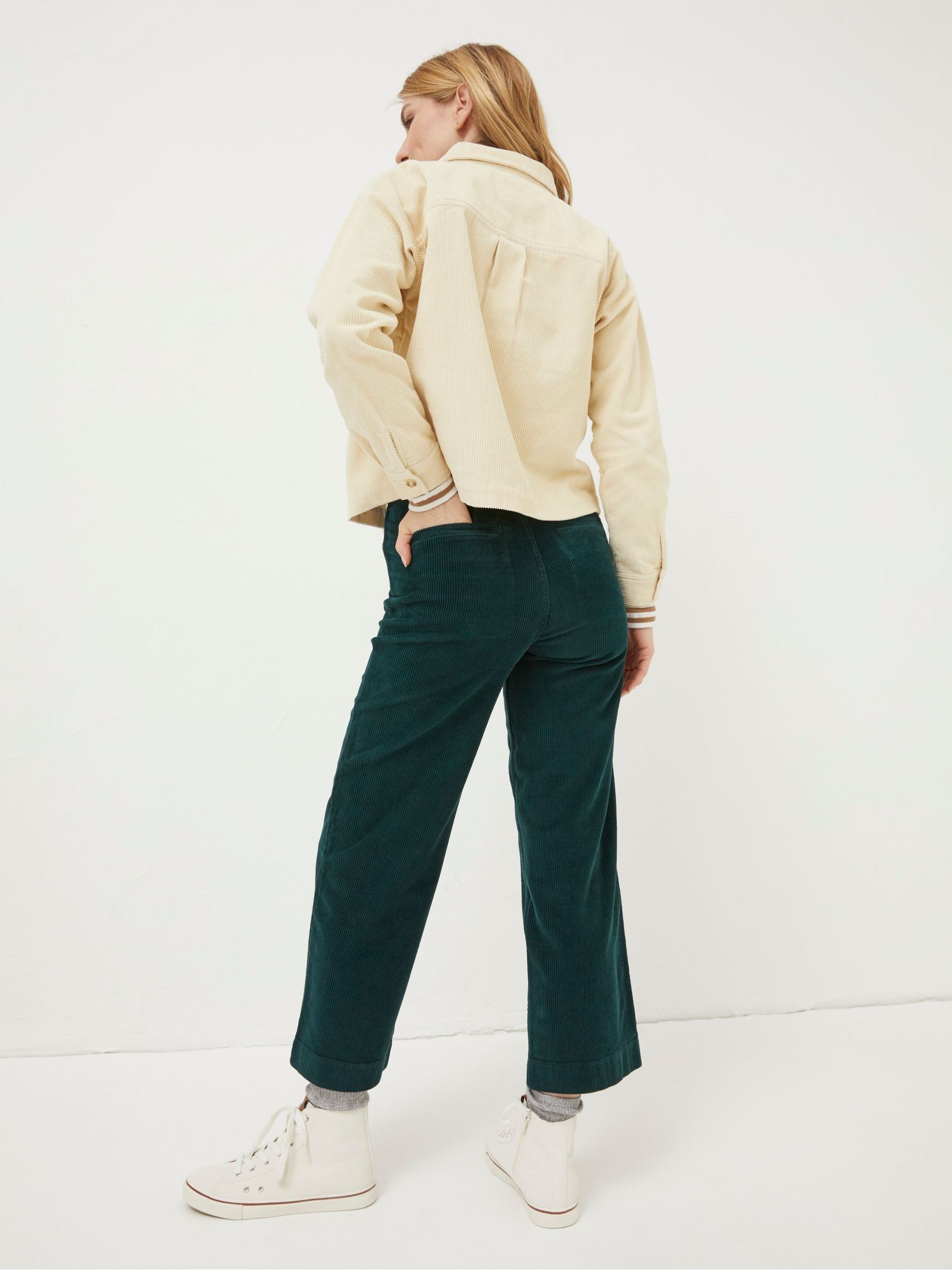 Green Keswick Cord Trousers - Image 2 of 5